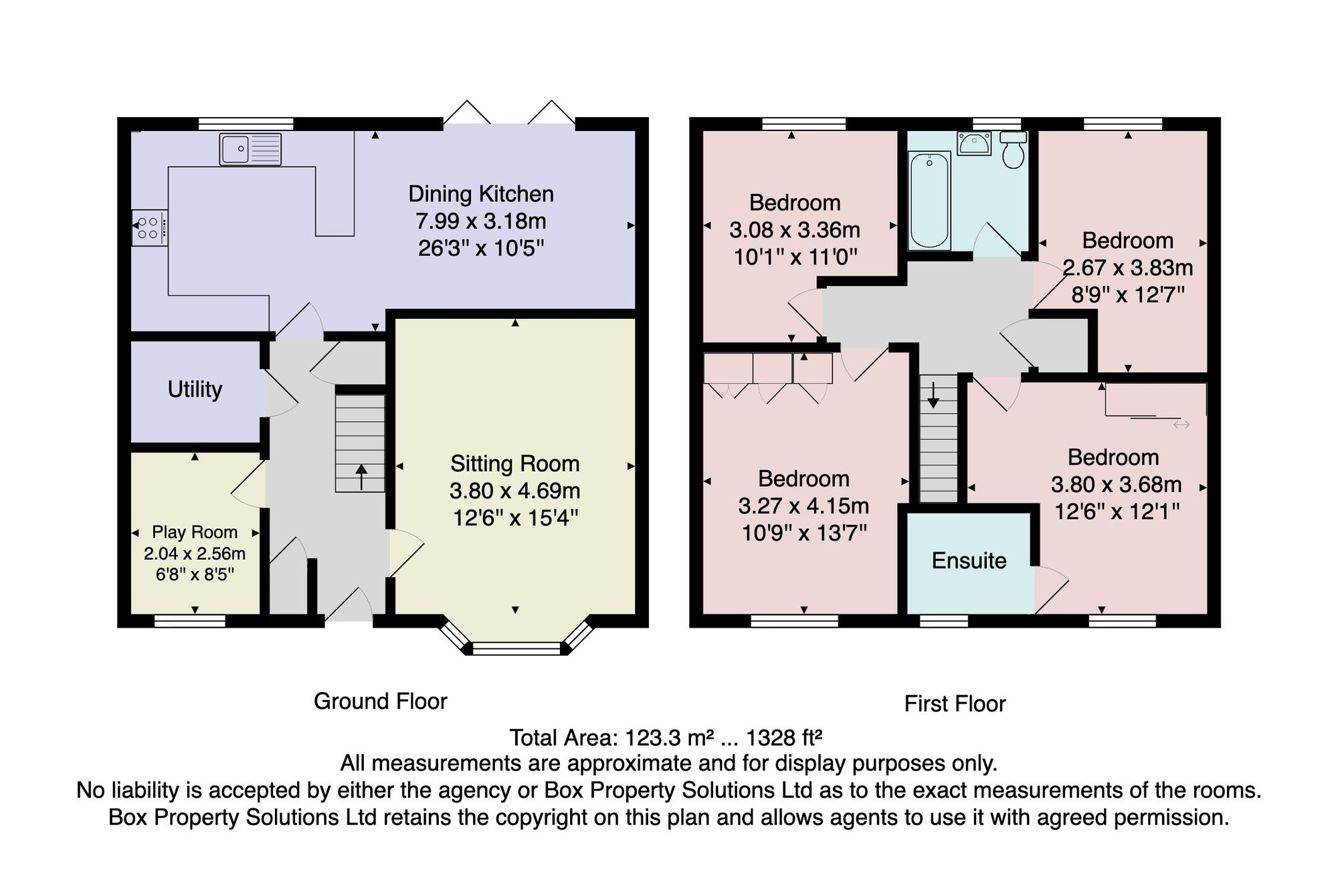 27 Dere Way, York floorplan