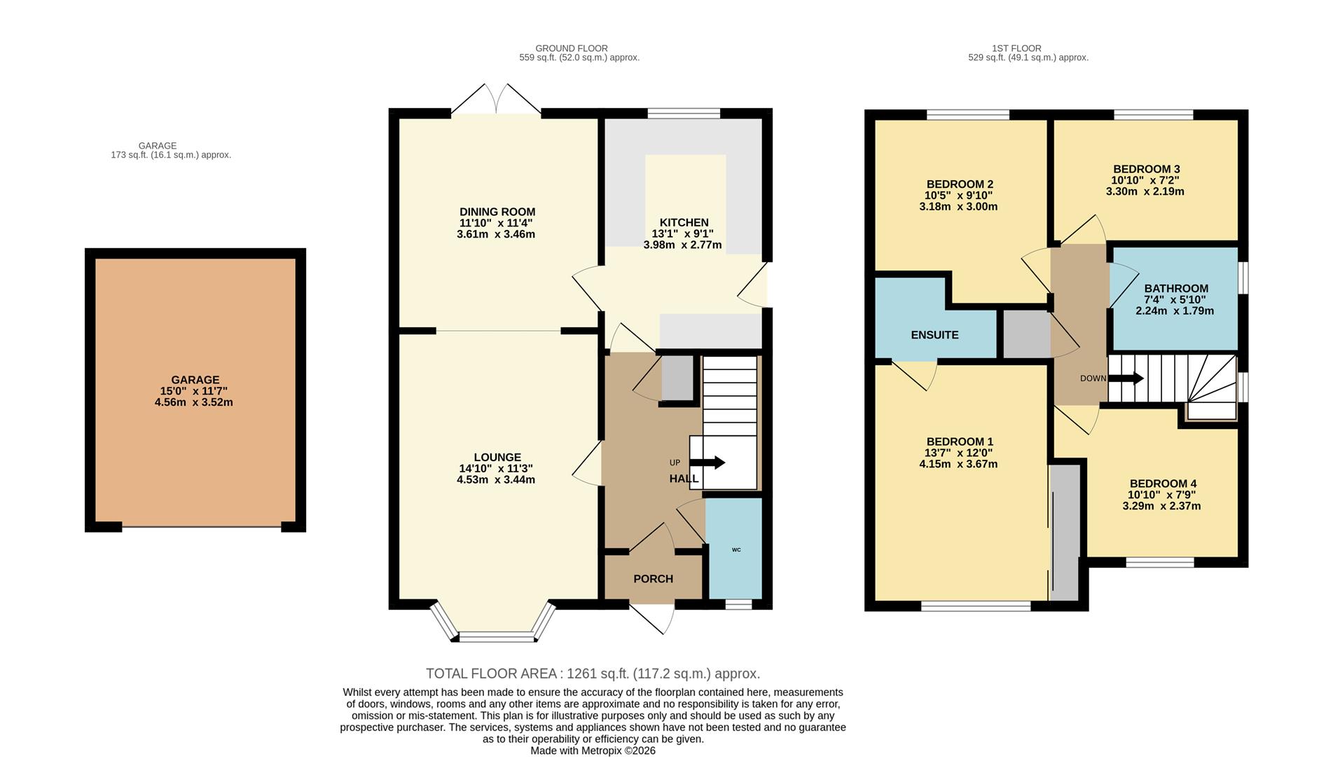 40, Lon Y Berllan, Abergele floorplan