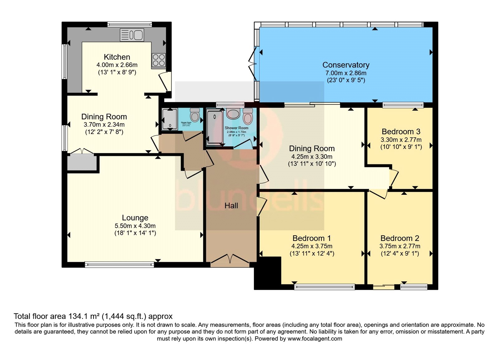 18, Main Street, Rotherham floorplan