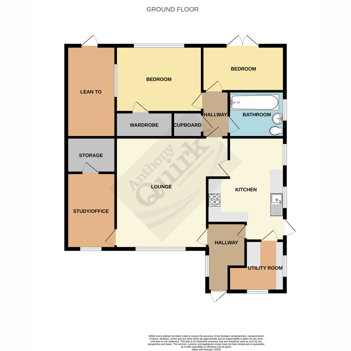 36a, Beverley Avenue, Canvey Island floorplan