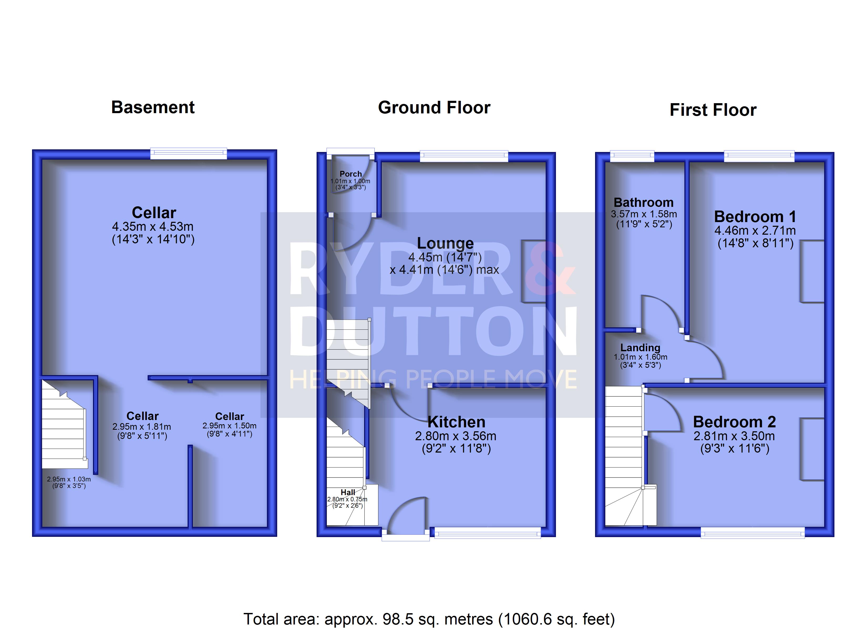 10, Victoria Terrace, Rochdale floorplan