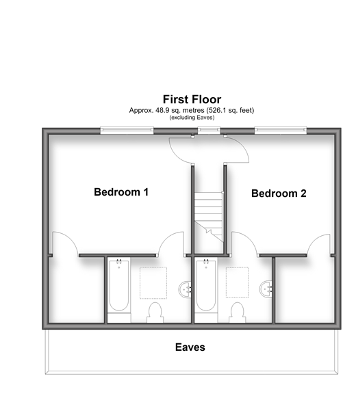 Falmer Gardens Woodingdean, Brighton floorplan