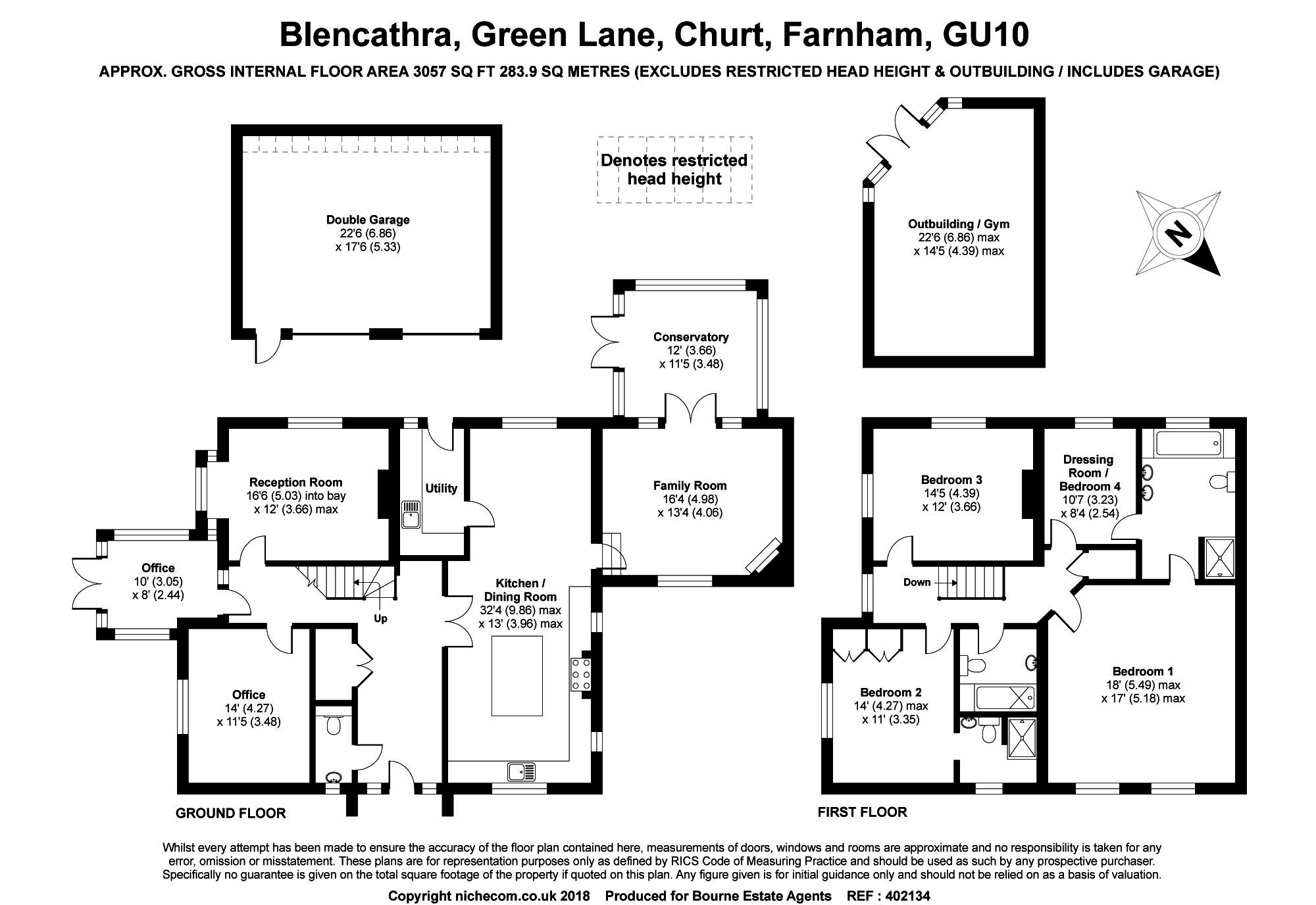 4 Bedrooms Detached house for sale in Green Lane, Churt, Farnham, Surrey GU10