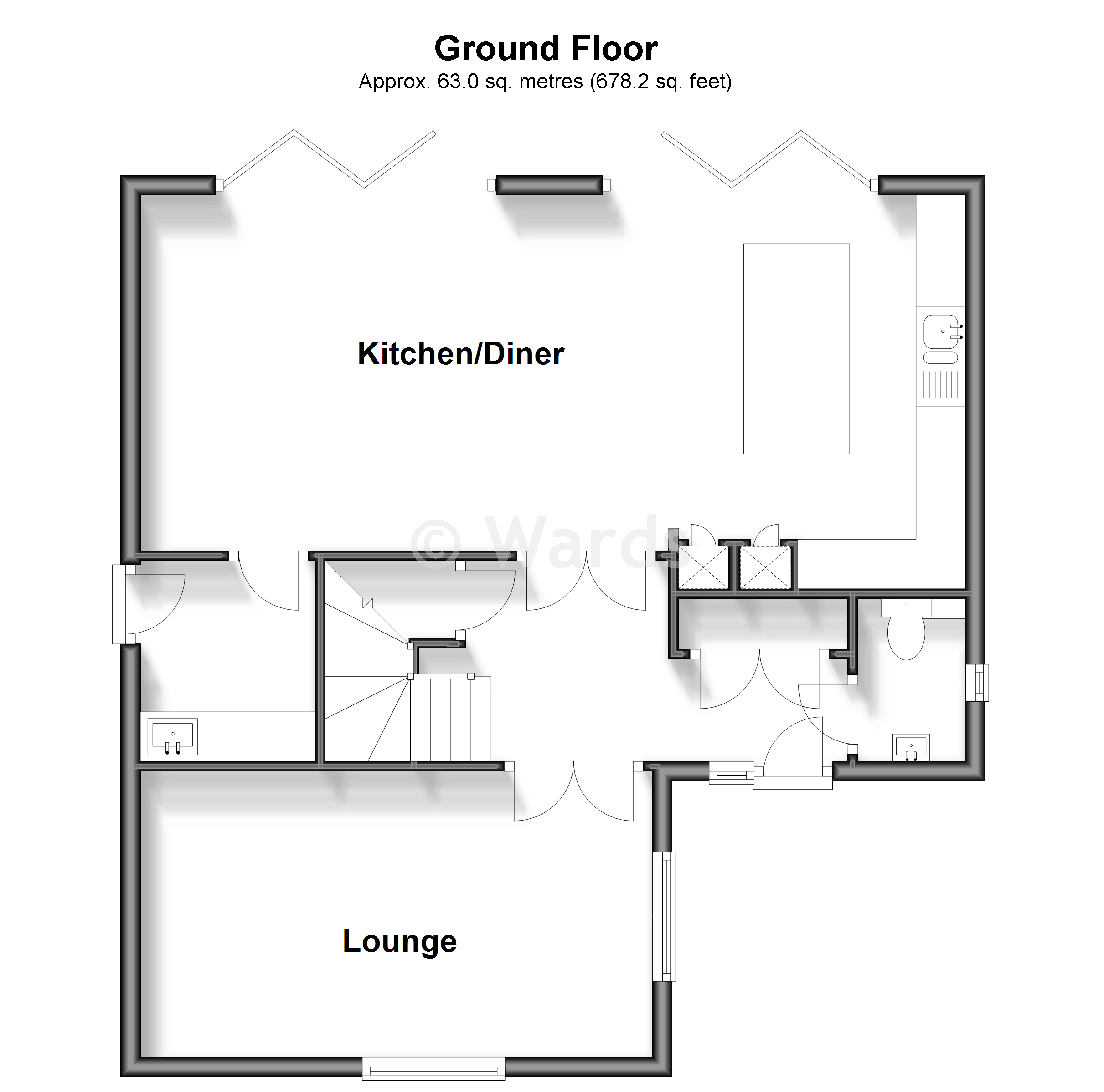 68A, Borstal Hill, Whitstable floorplan