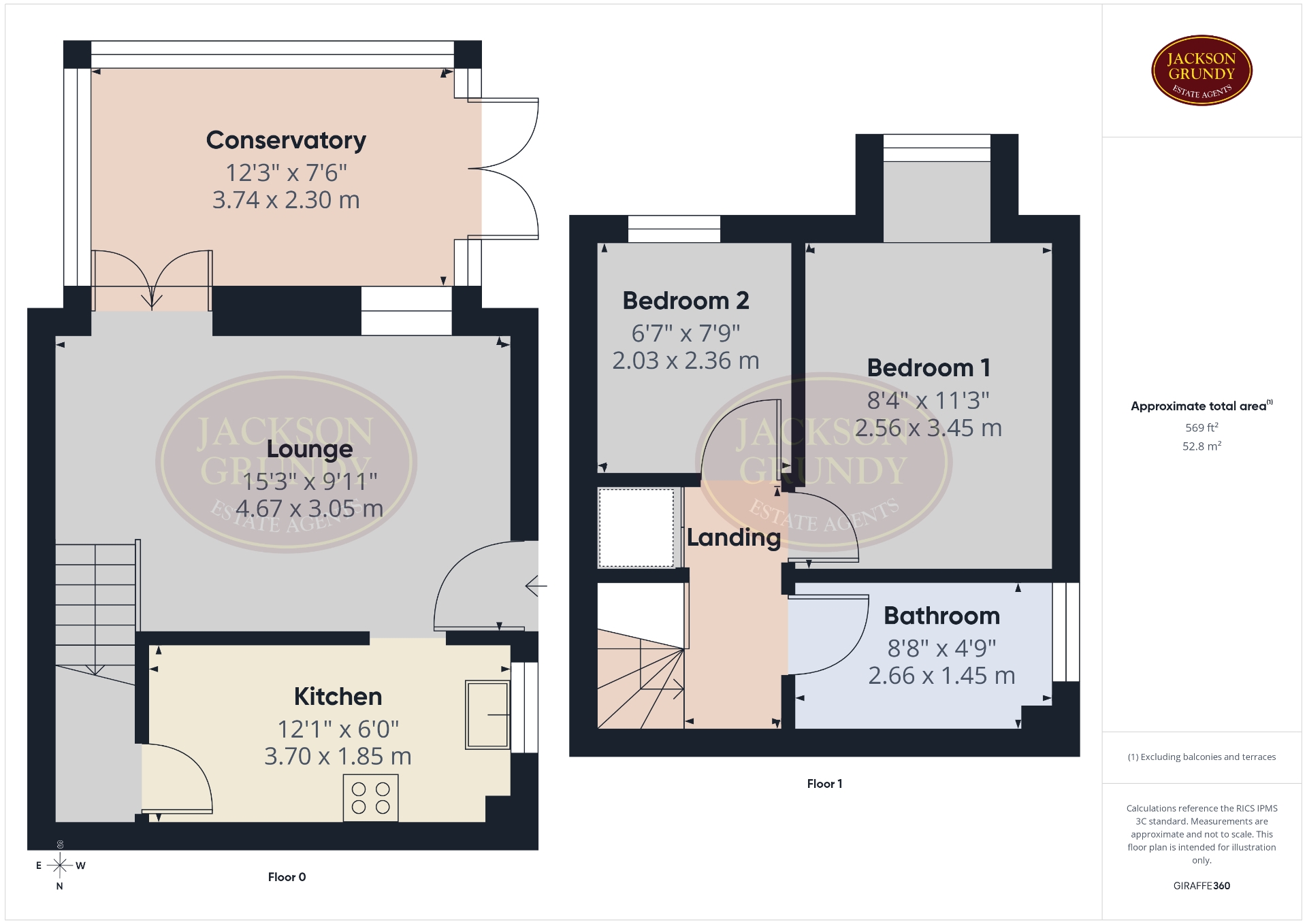 26, William Road, Northampton floorplan