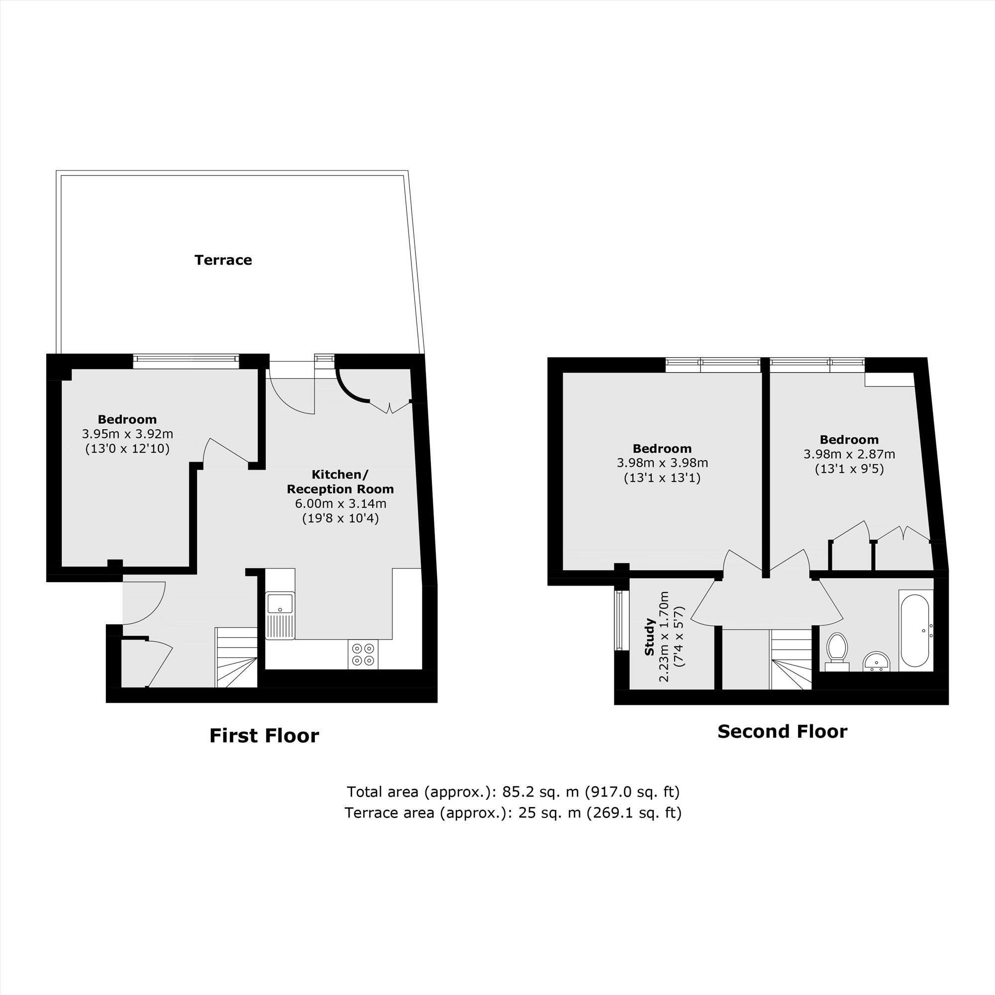 Flat 11, Bridge Wharf, 156, Caledonian Road, London floorplan