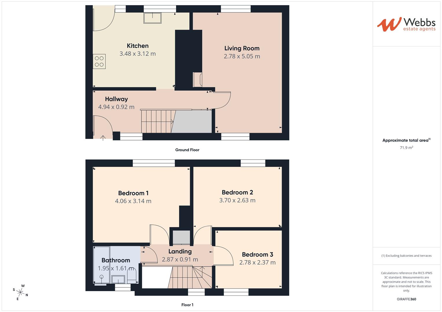 Leasowe Road, Rugeley floorplan