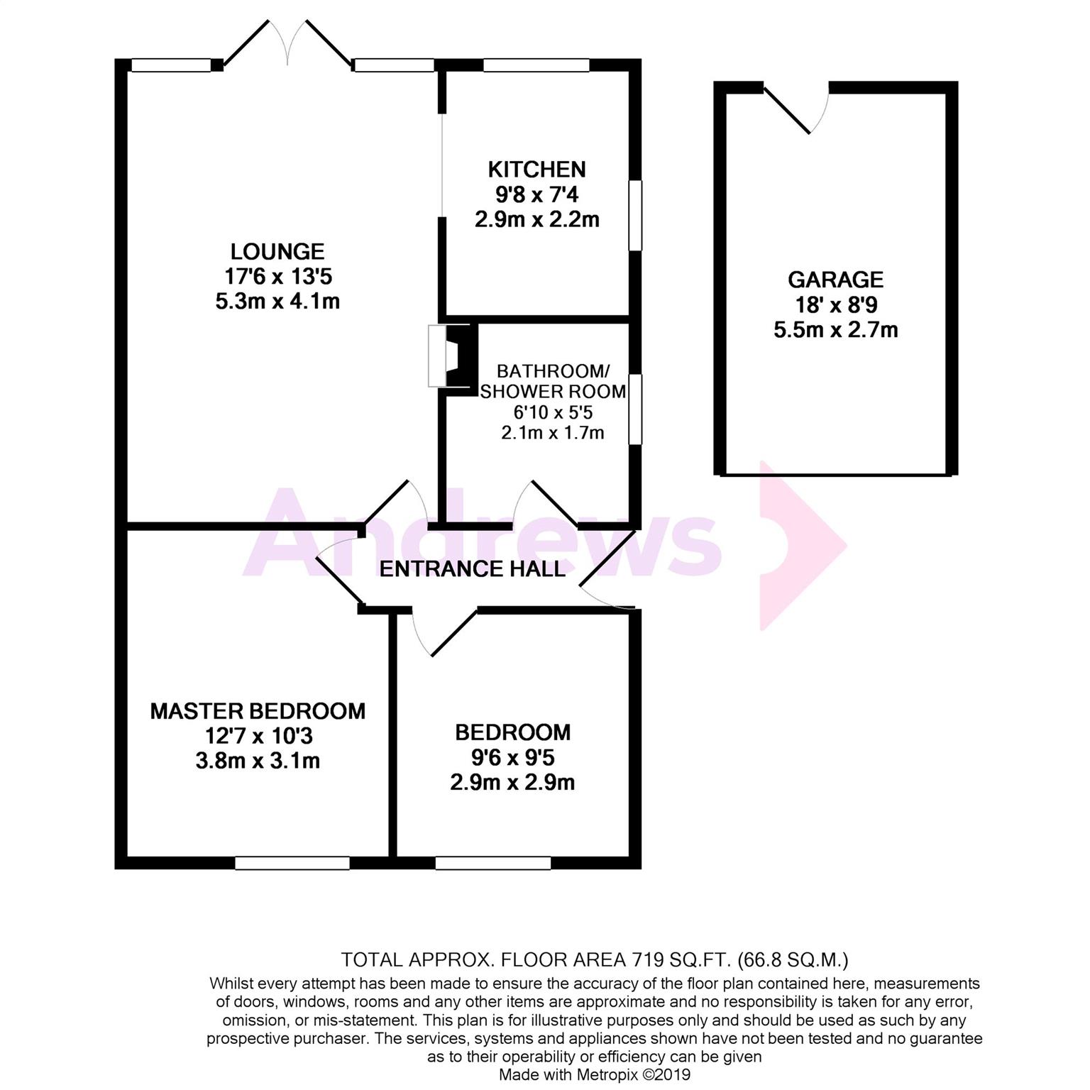 2 Bedrooms Semi-detached bungalow for sale in Kayte Close, Bishops Cleeve GL52