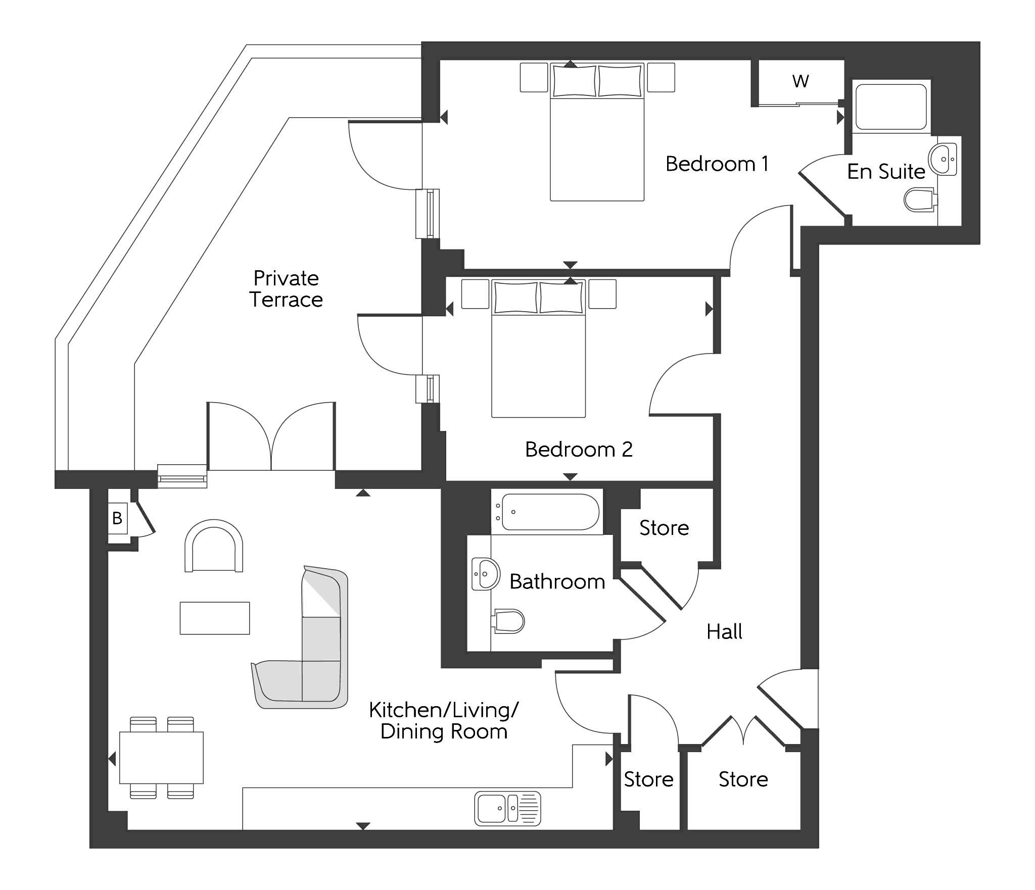 2 Bedrooms Flat for sale in Artillery Place, London SE18