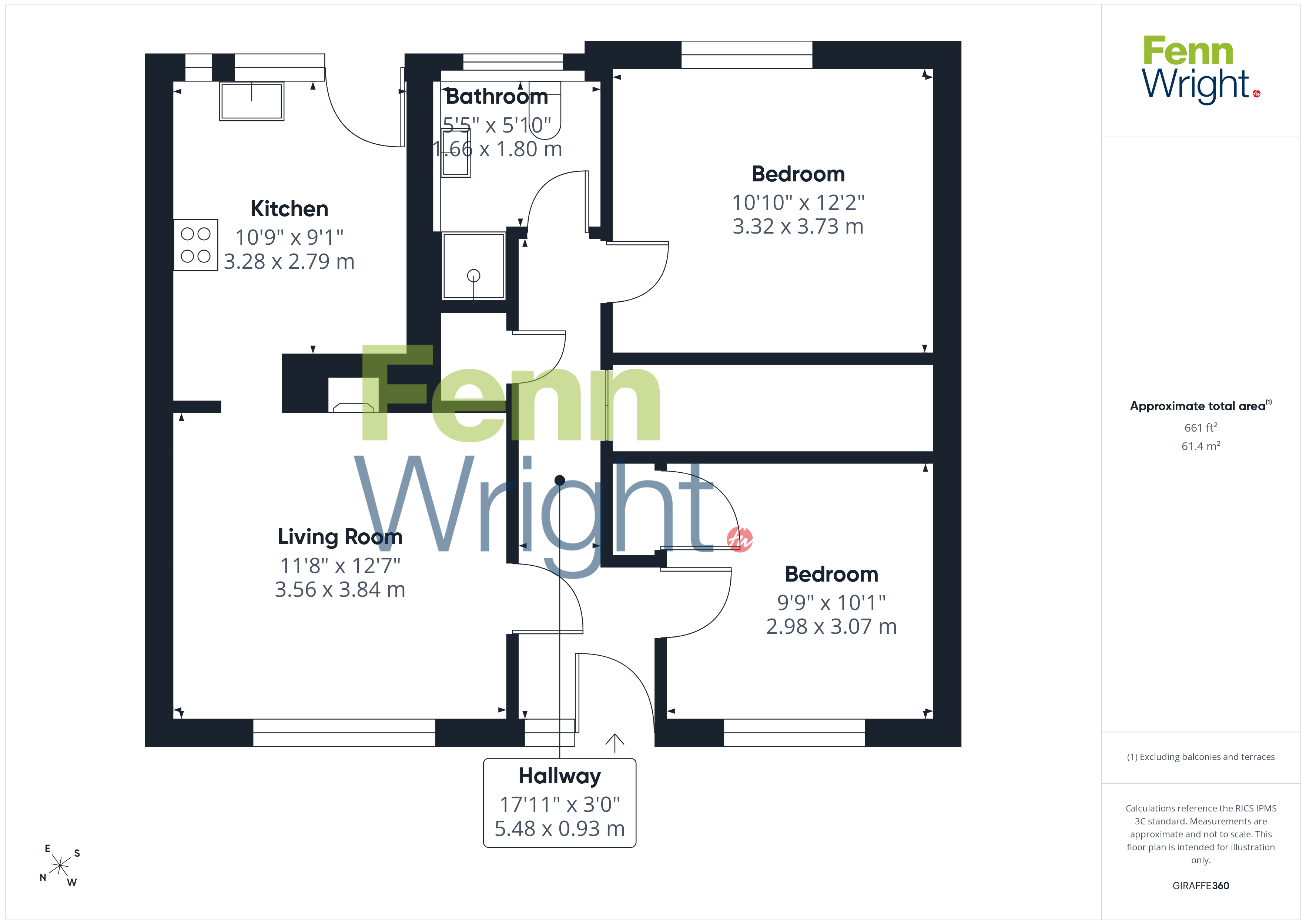 60, Waldegrave Way, Manningtree floorplan