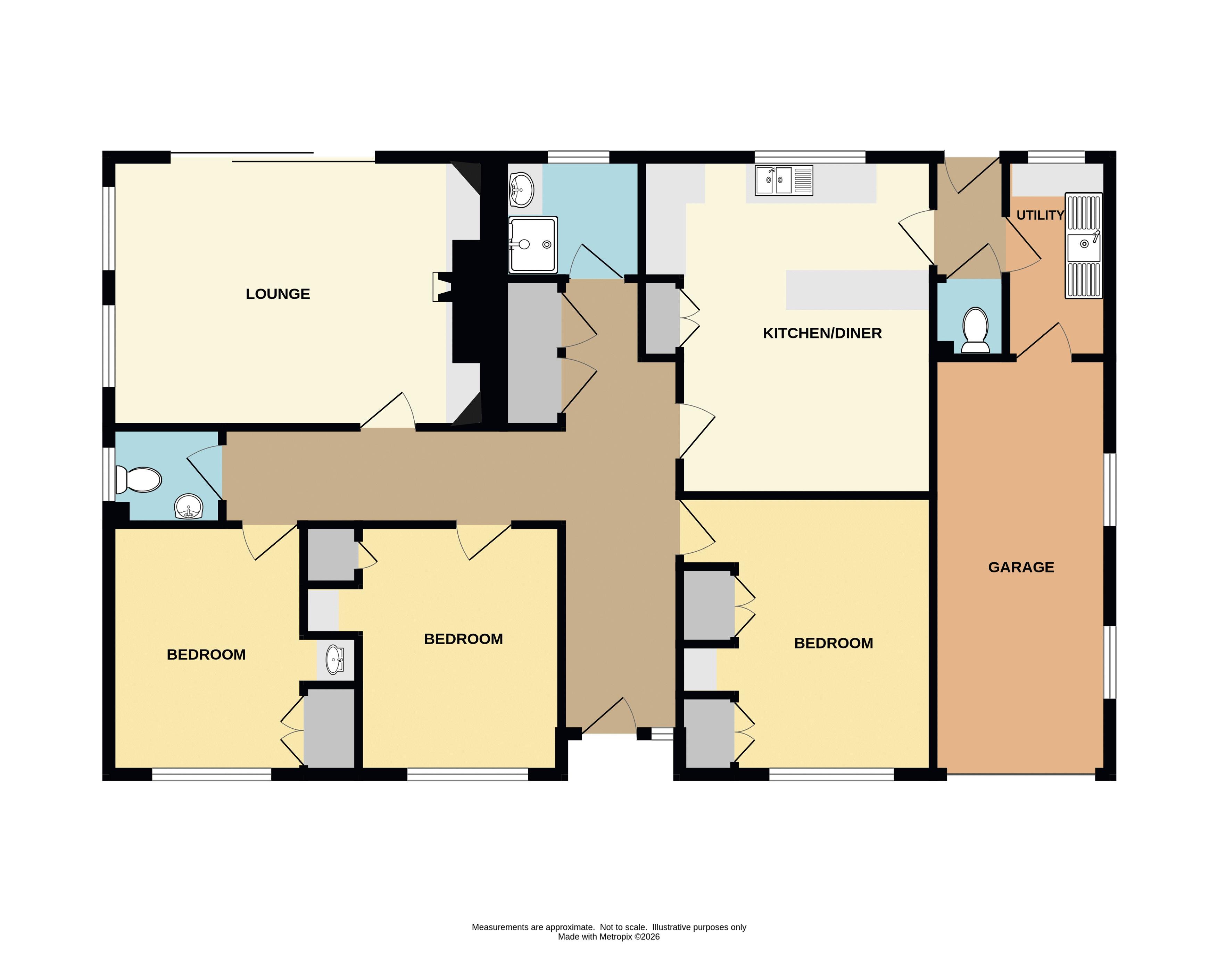 17, Reeds Park, Lostwithiel floorplan