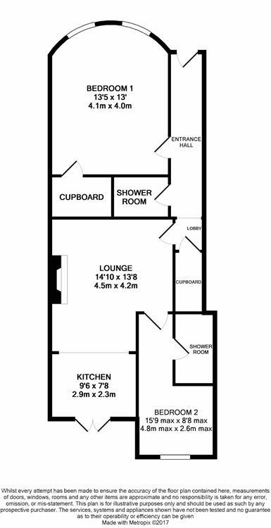 Lansdowne Place, Hove floorplan