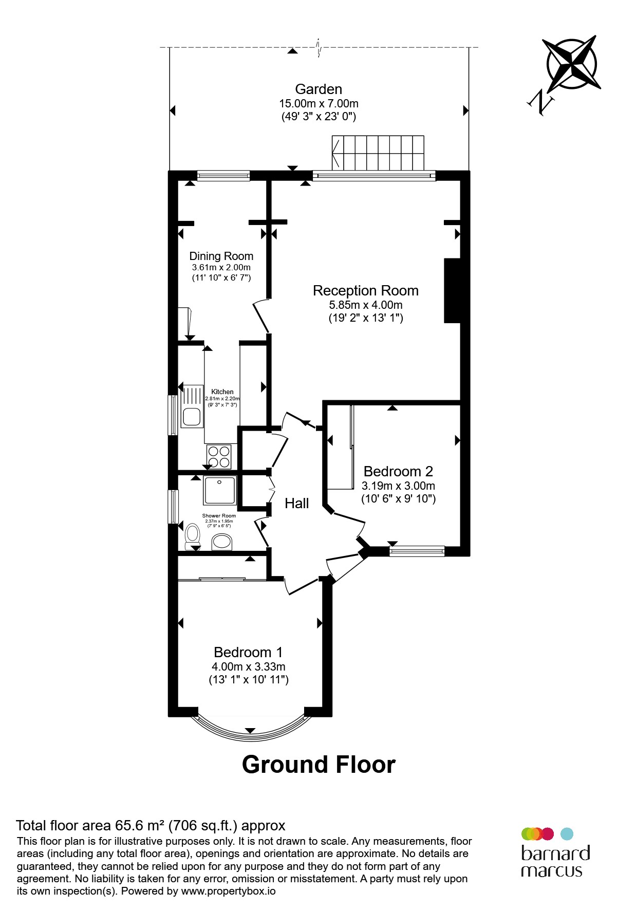 25, Hamilton Road, Barnet floorplan