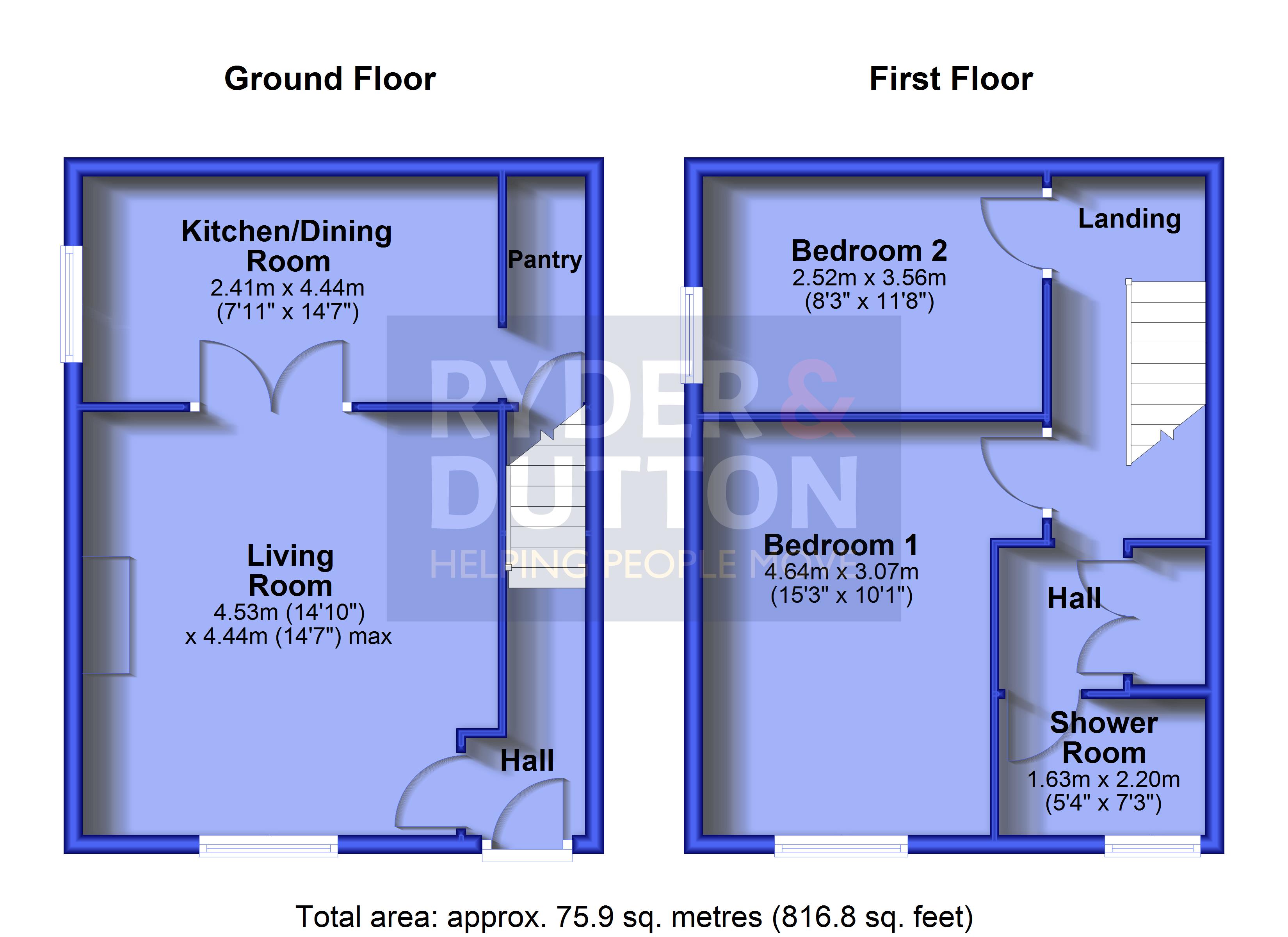 22, Ray Gate, West Yorkshire floorplan