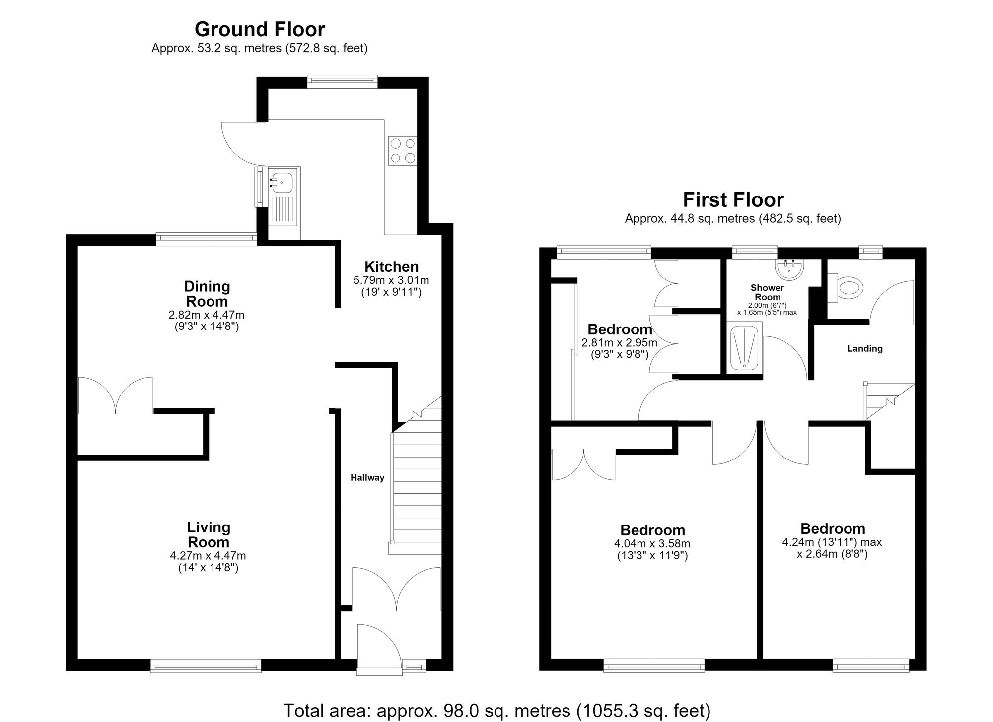 24 Crossbow Road, Chigwell floorplan