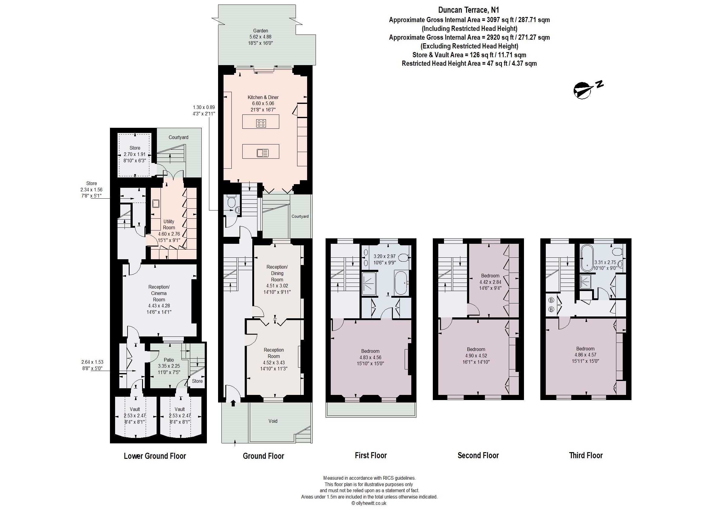 41, Duncan Terrace, London floorplan