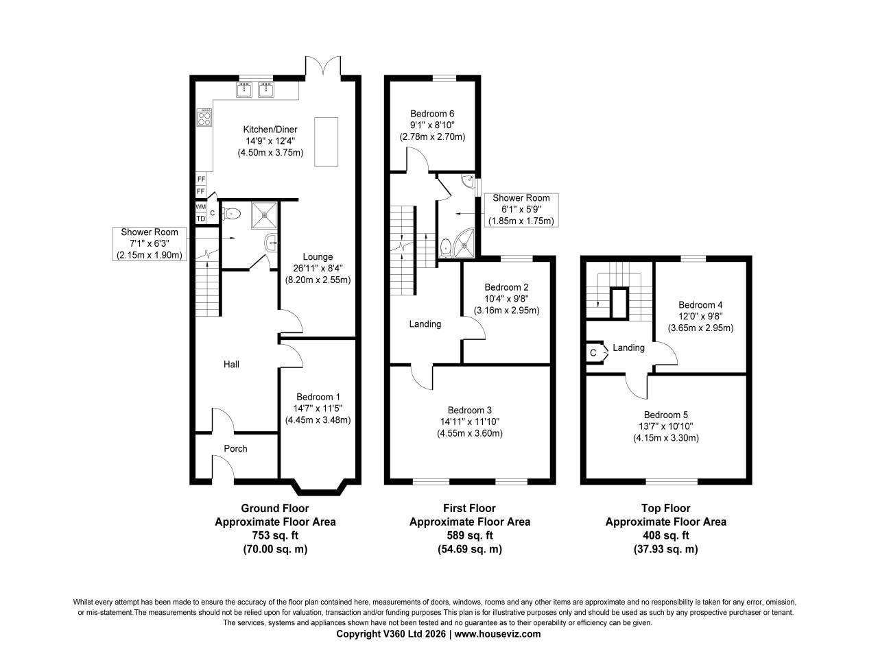 Elmside, Exeter floorplan