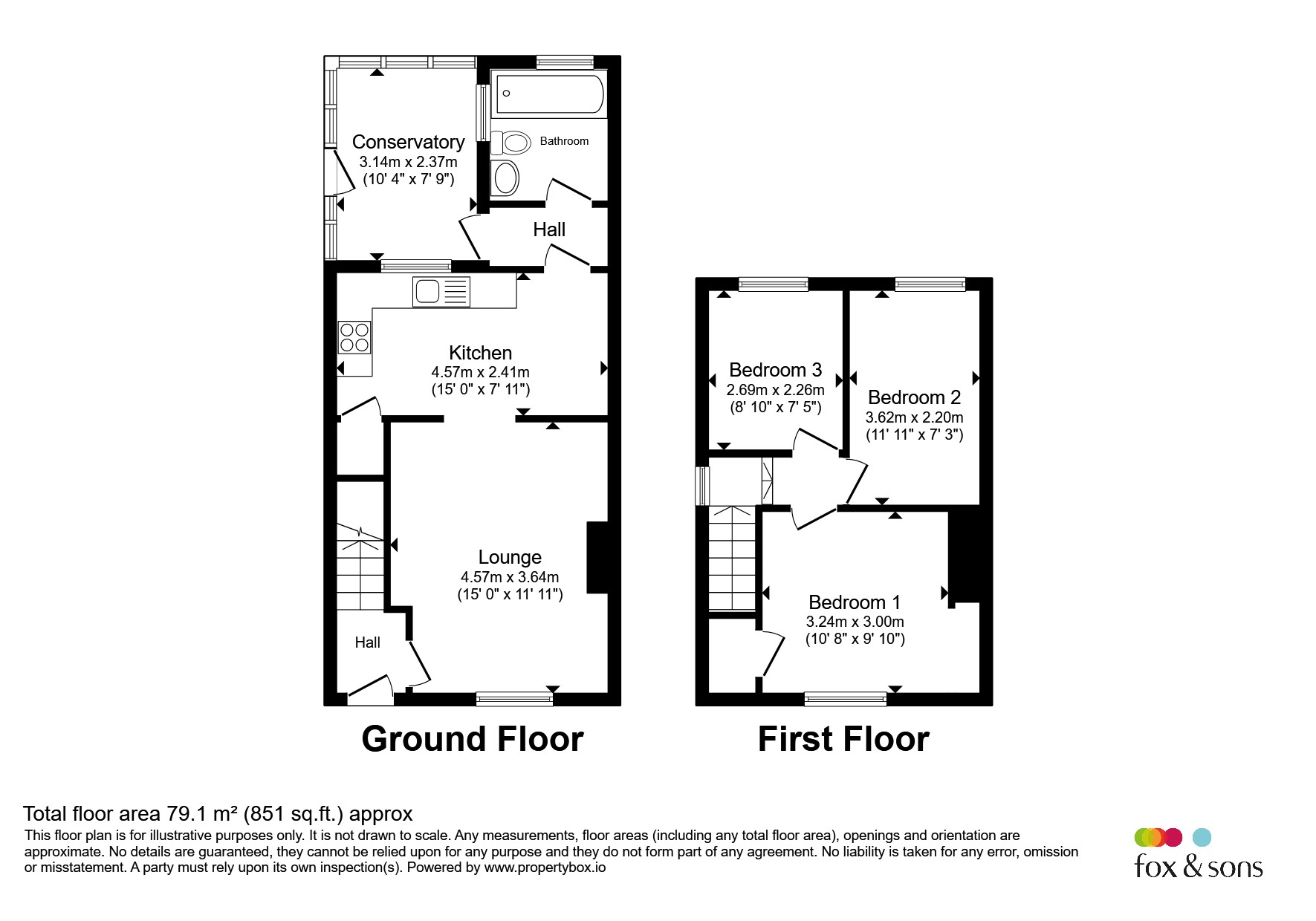 125, Carnation Road, Southampton floorplan