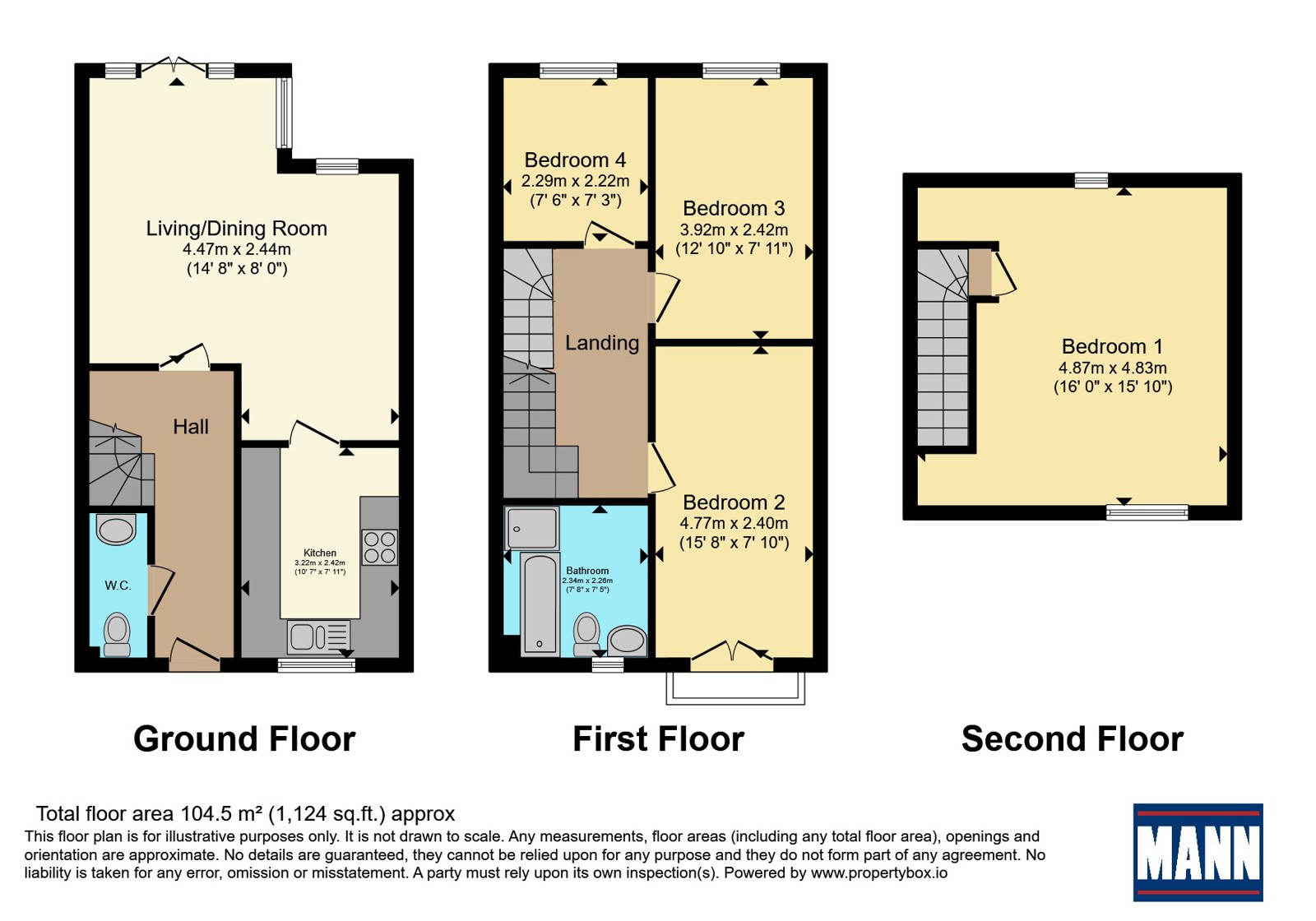 2, Court Stairs Mews, Kent floorplan
