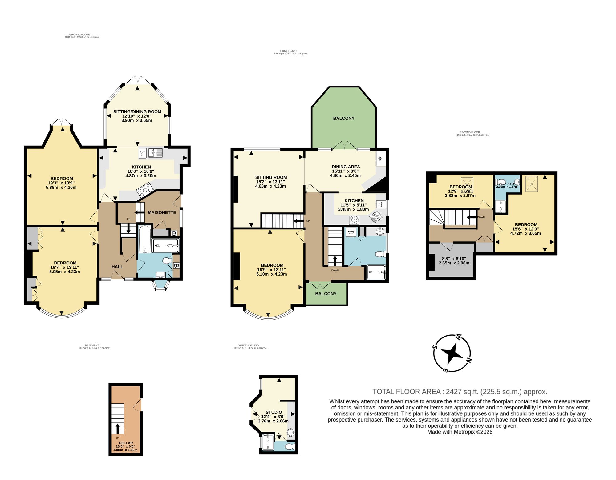 311 Babbacombe Road, Torquay floorplan