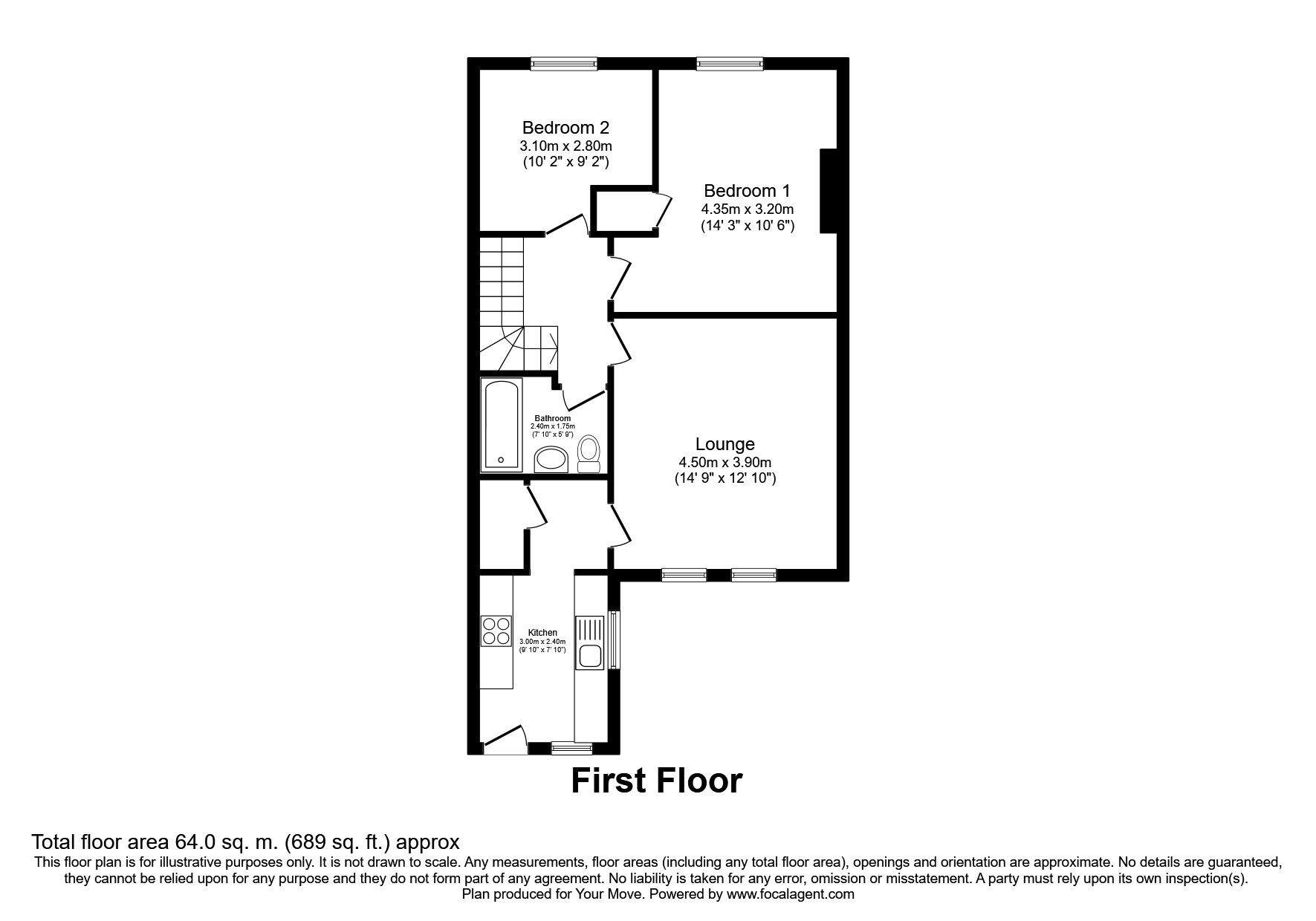 2 bed flat for sale in Ash Grove, Wallsend NE28 Zoopla