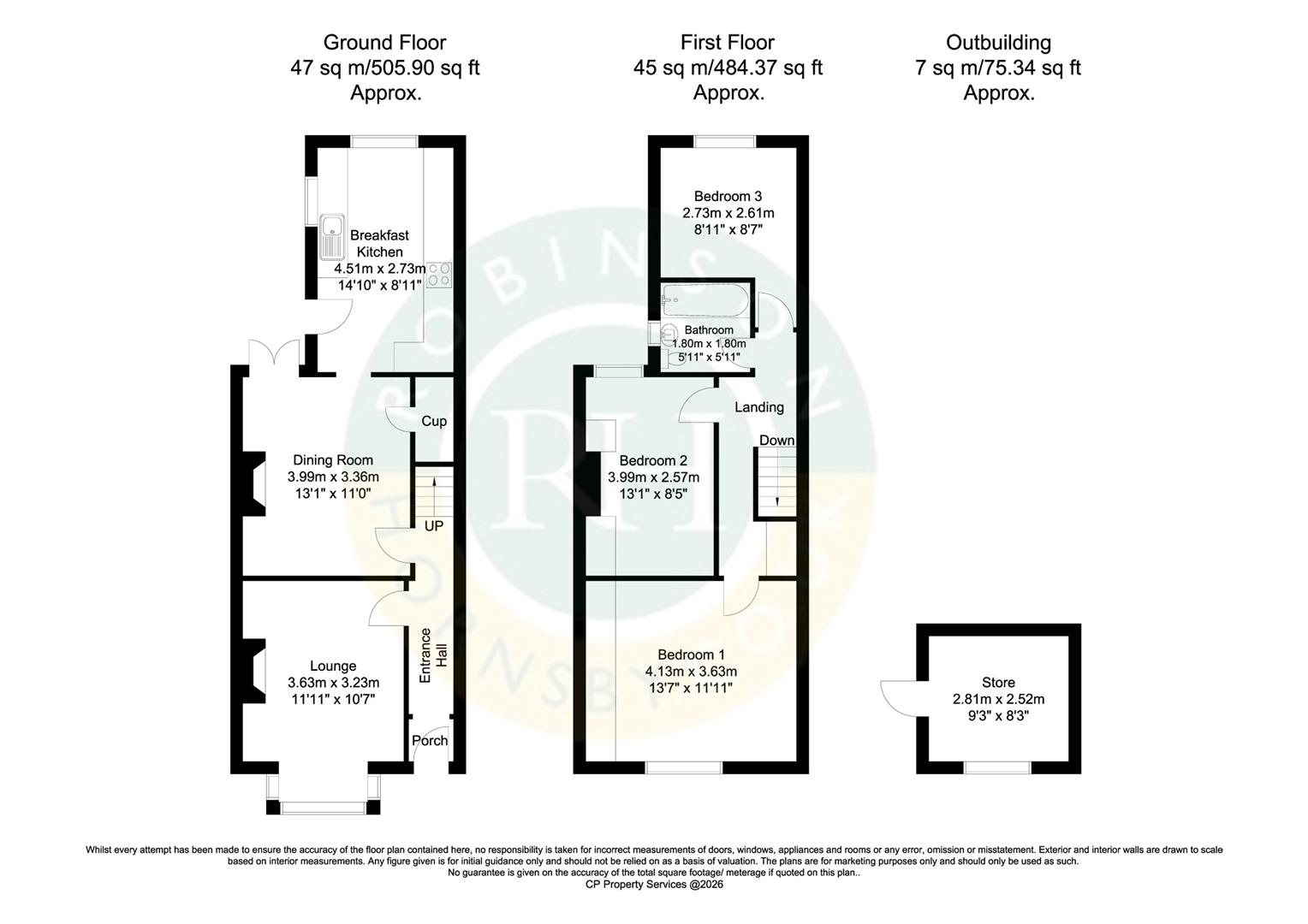 19, Raby Road, Doncaster floorplan