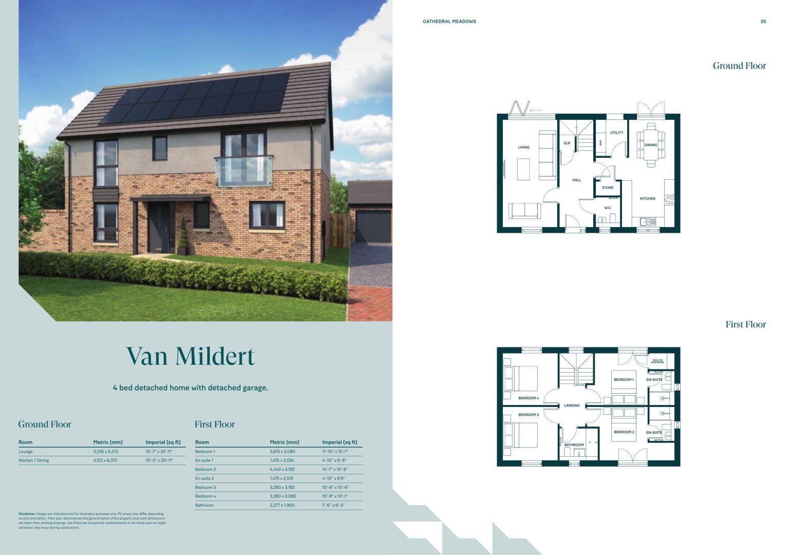 45, Cathedral Meadows, Durham (Van Mildert)  floorplan