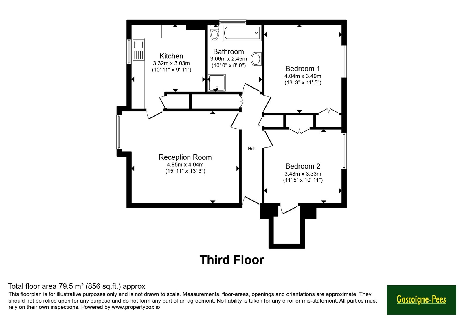 51, Bedford House, Guildford floorplan
