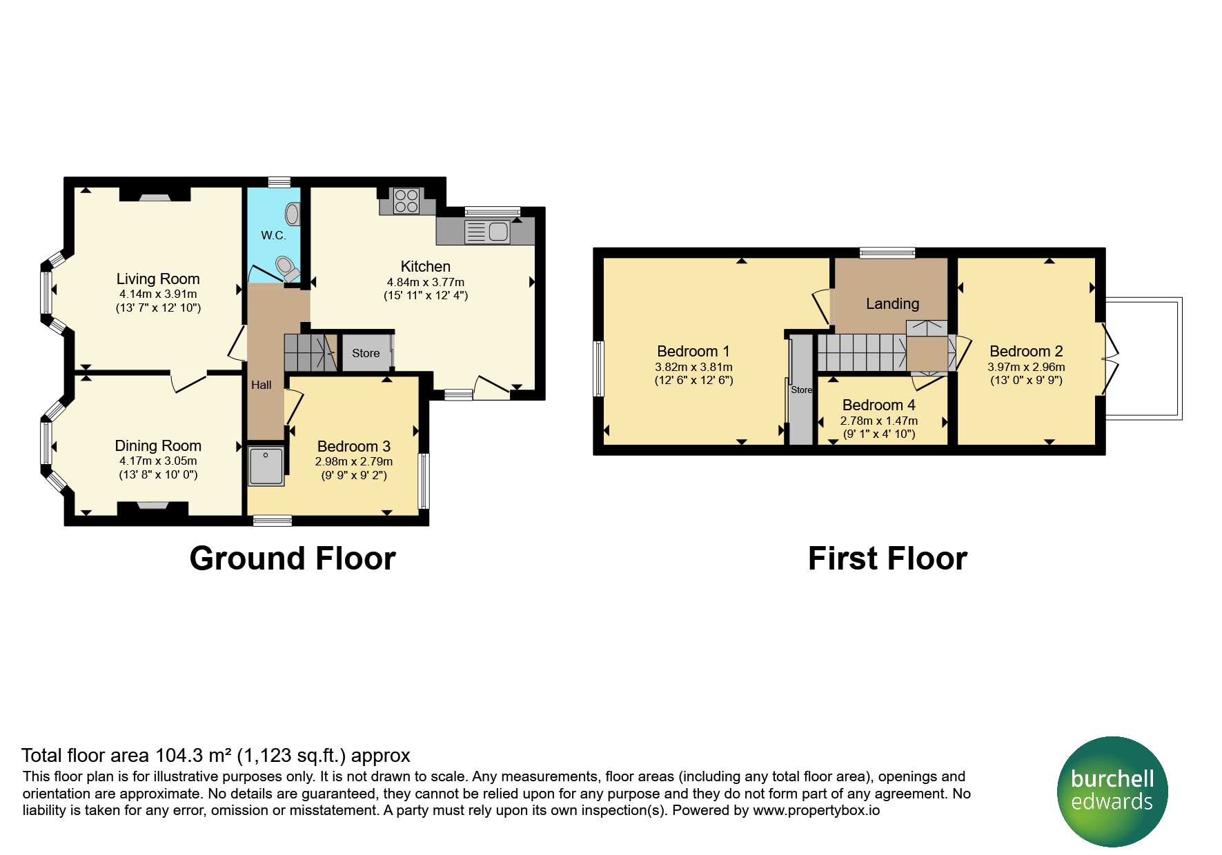9, Wesley Road, Belper floorplan