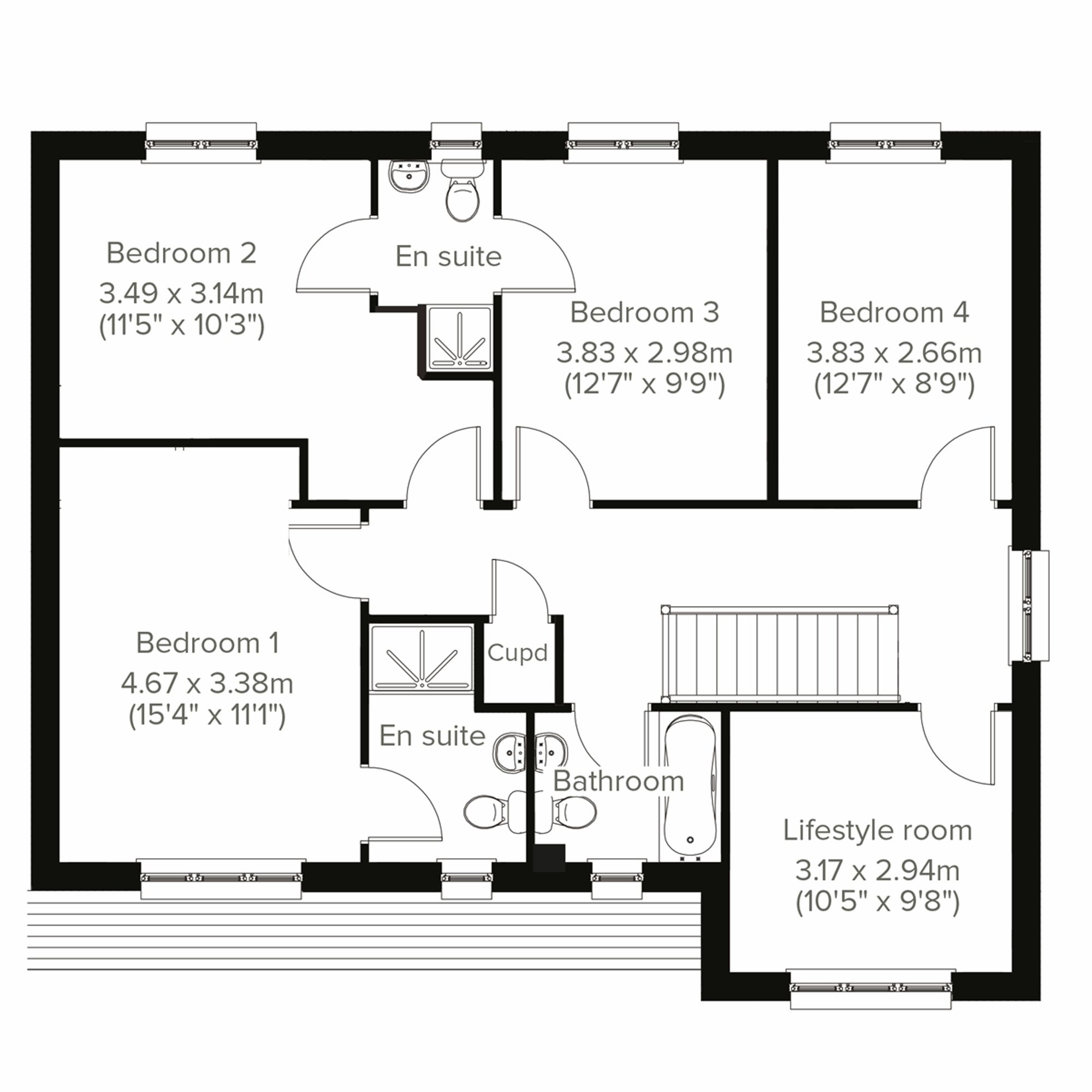 Plot 026, Borrowstoun Road, Bo'ness floorplan