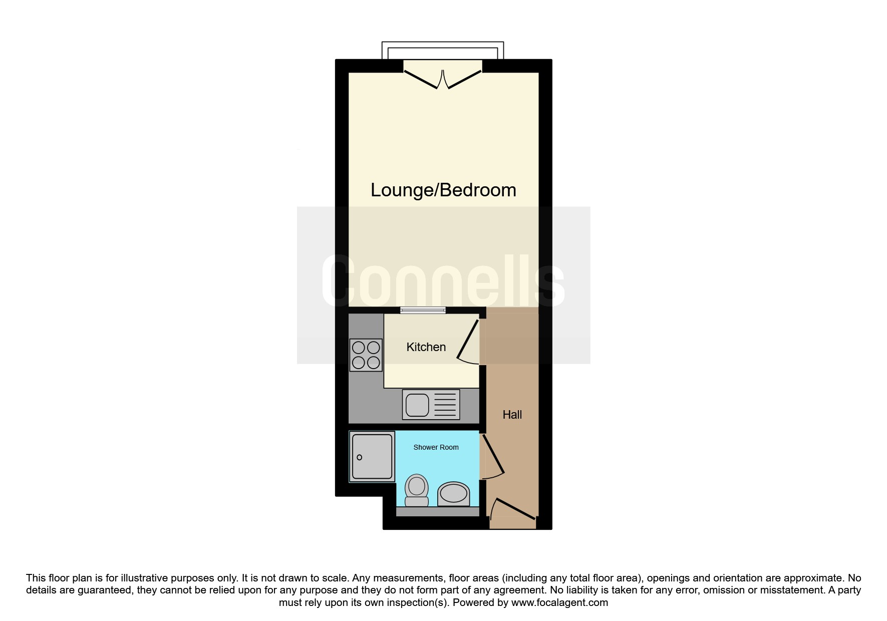 Flat 16, Mayfair House, 59, Regent Street, Plymouth floorplan