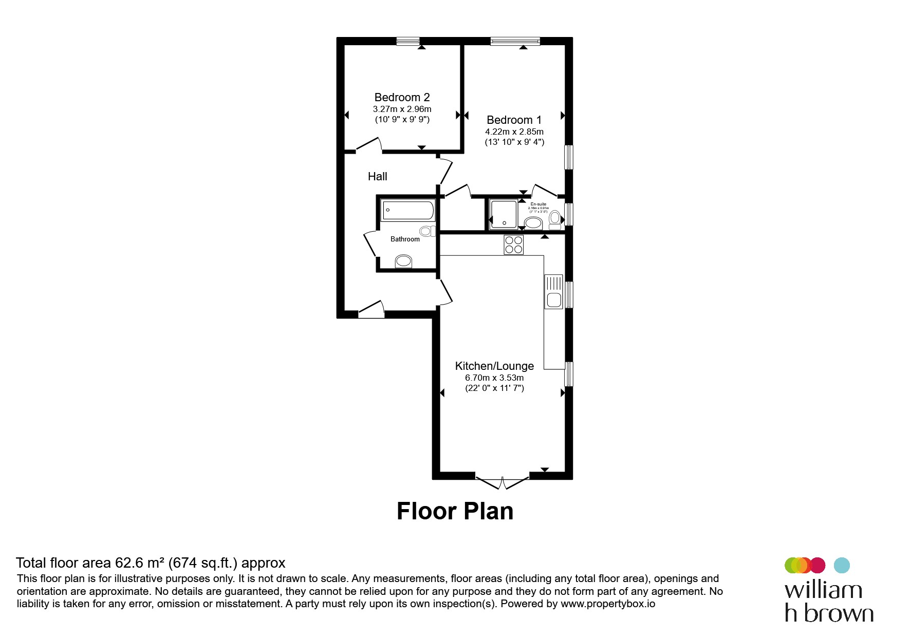 Apartment 15, Parkview, 14, Fitzalan Road, Sheffield floorplan