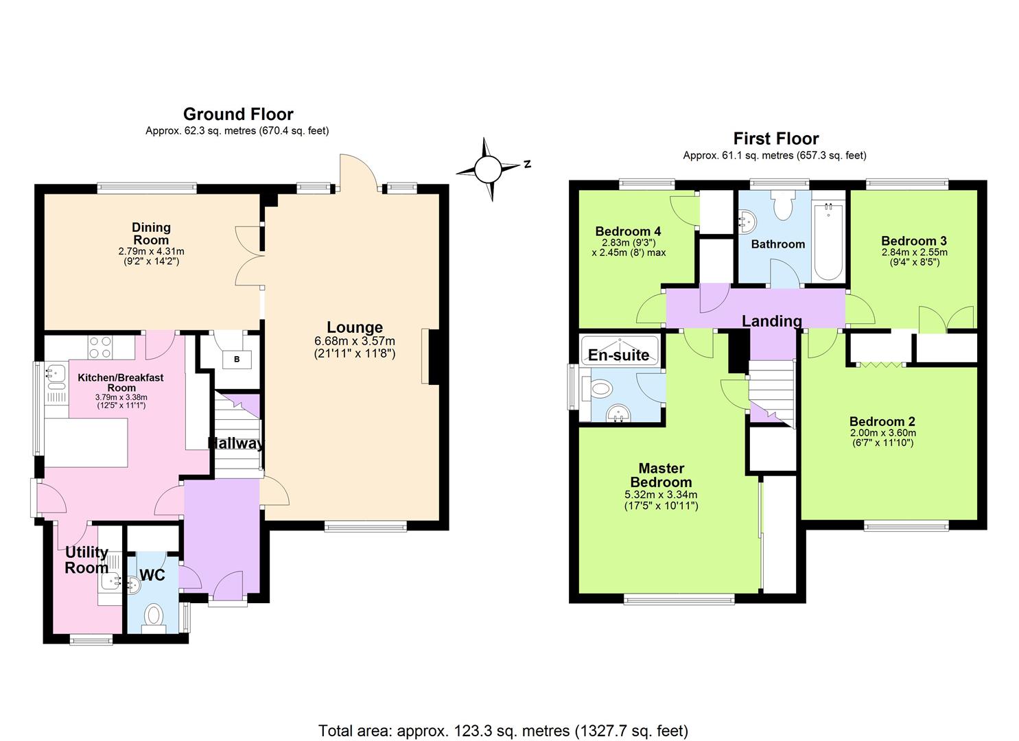 14, Stonehill Drive, Bromyard floorplan