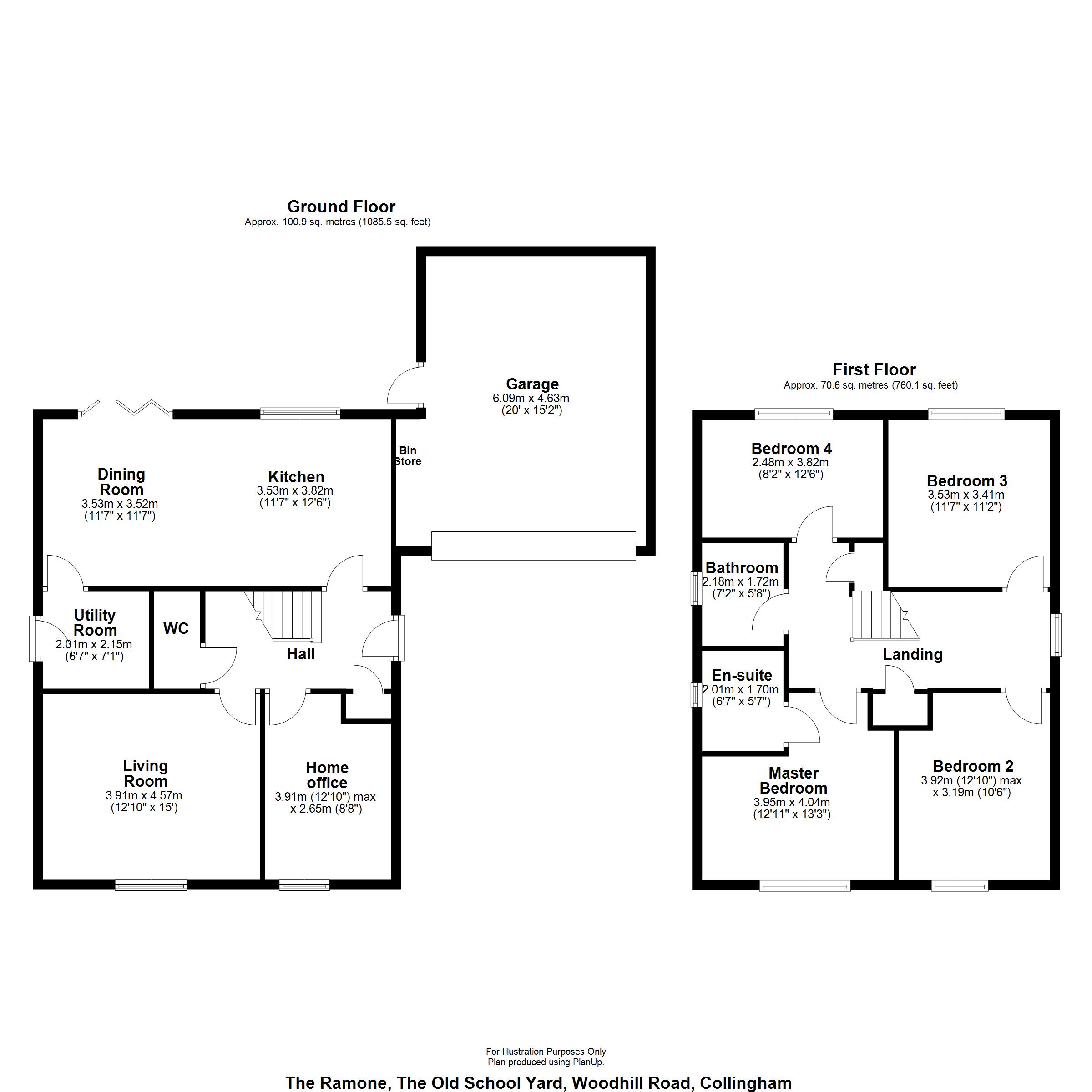 Plot 11, The Ramone, The Old School Yard, 18, Shaftesbury Way, Newark floorplan