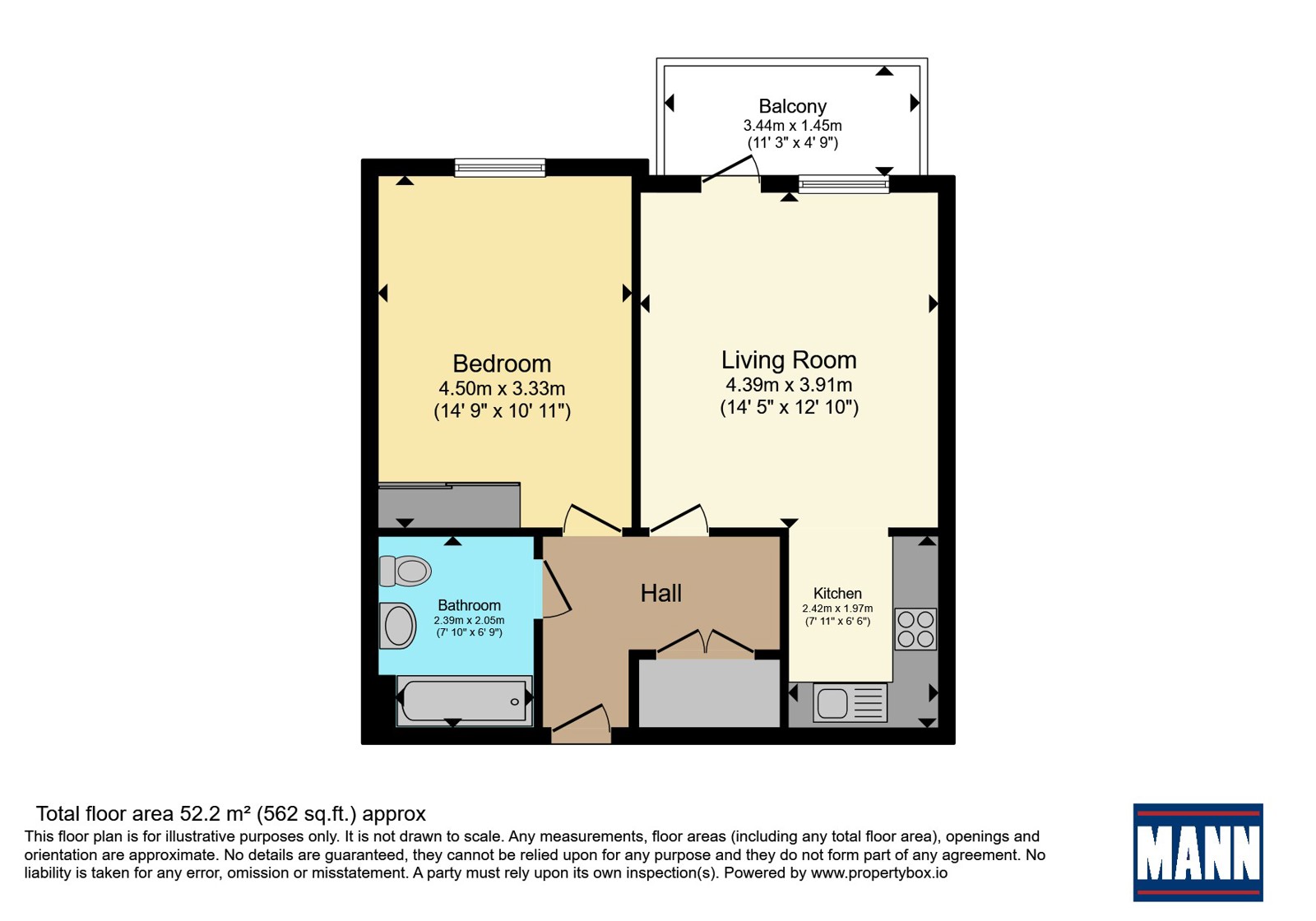 21, Vauxhall Place, Kent floorplan
