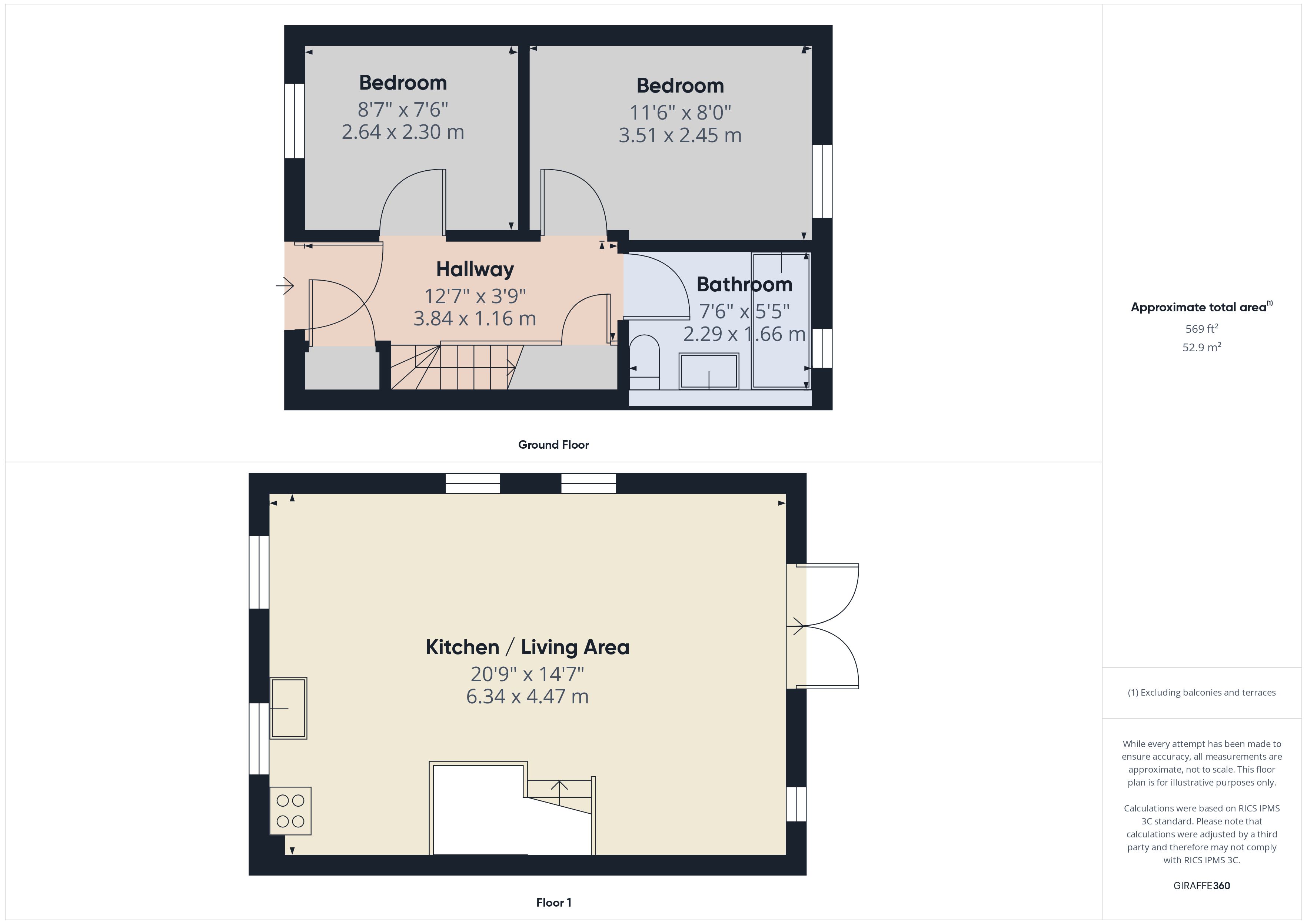 1, Whitehound, Oxfordshire floorplan