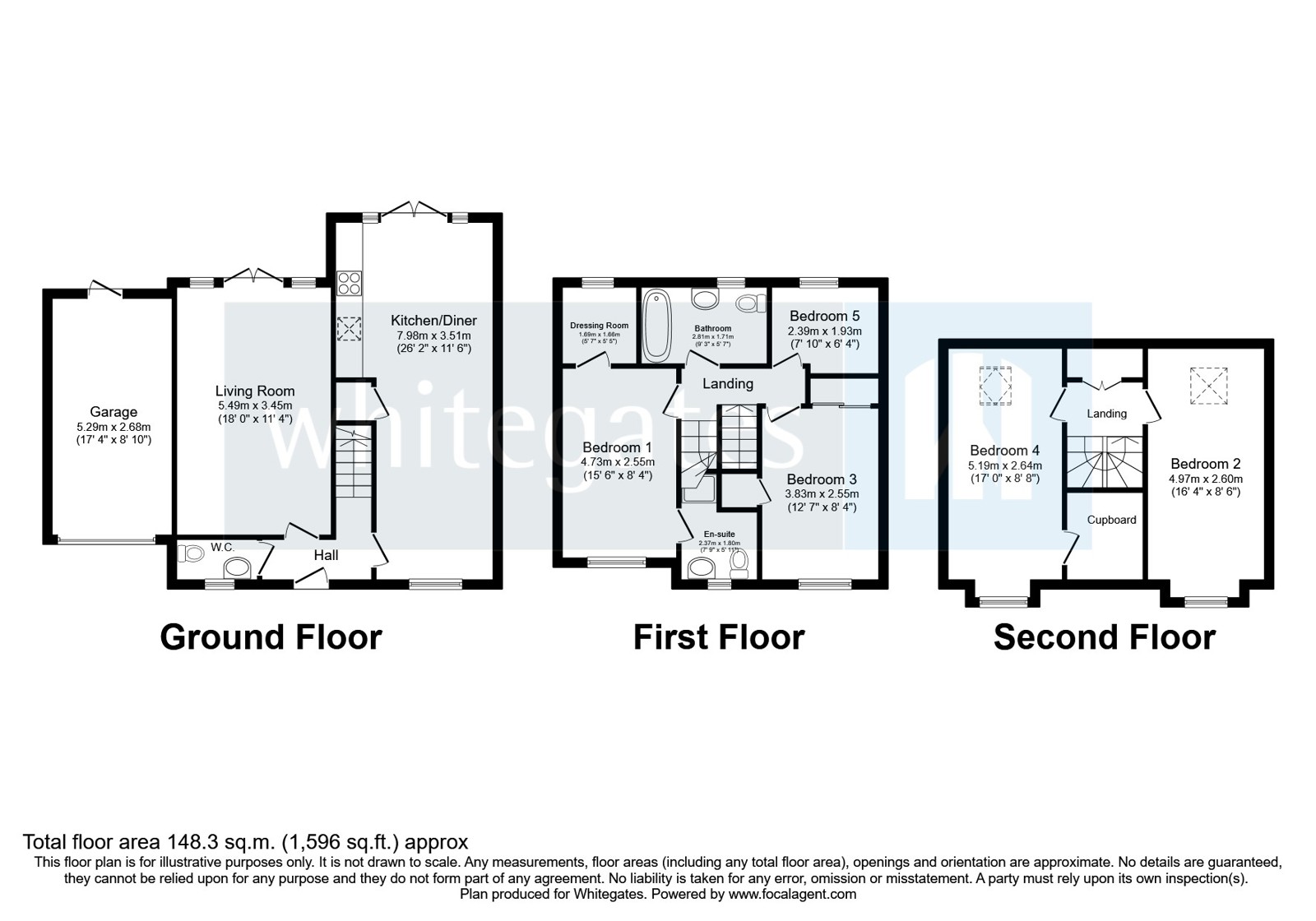 12, Holly Place, Nantwich floorplan