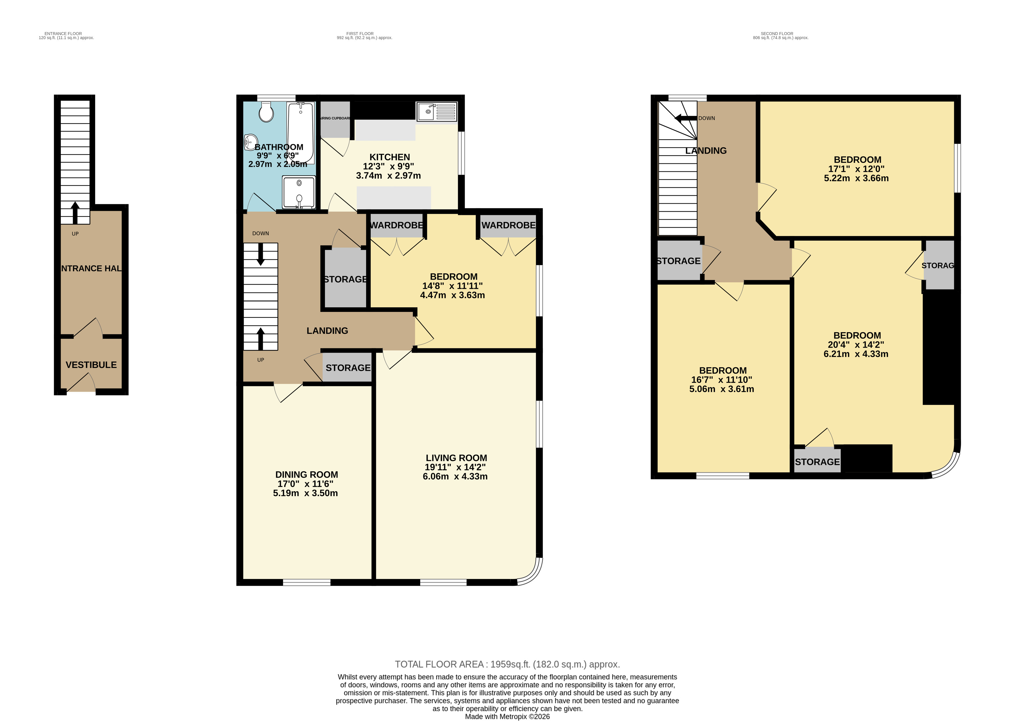 118A,, Coldharbour Road, Bristol floorplan