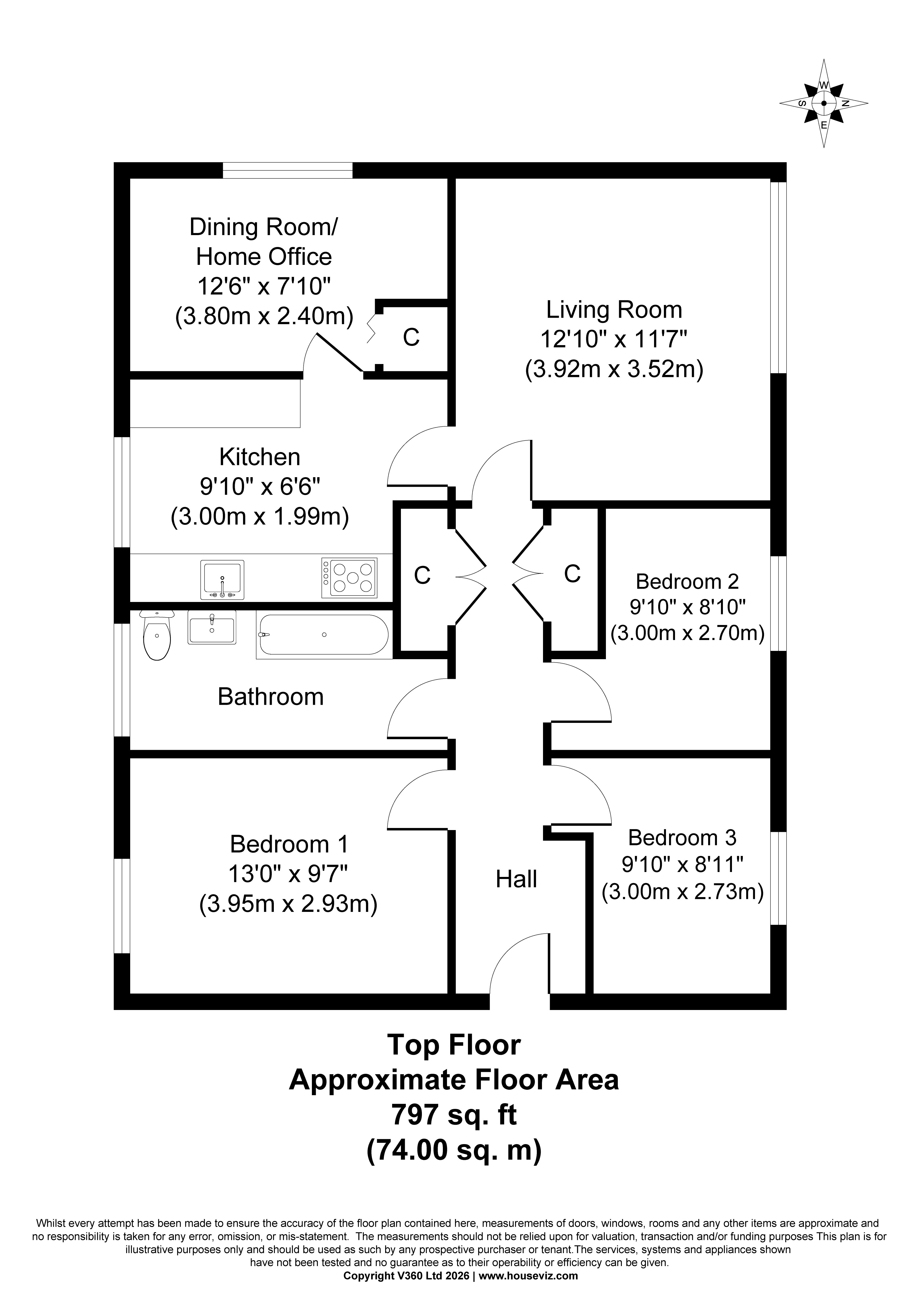 6/7, Westburn Grove , Wester Hailes, Edinburgh floorplan