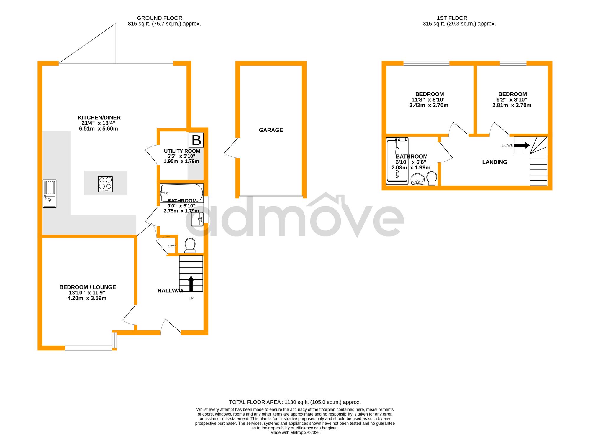 35 Prestbury Drive, Warrington floorplan