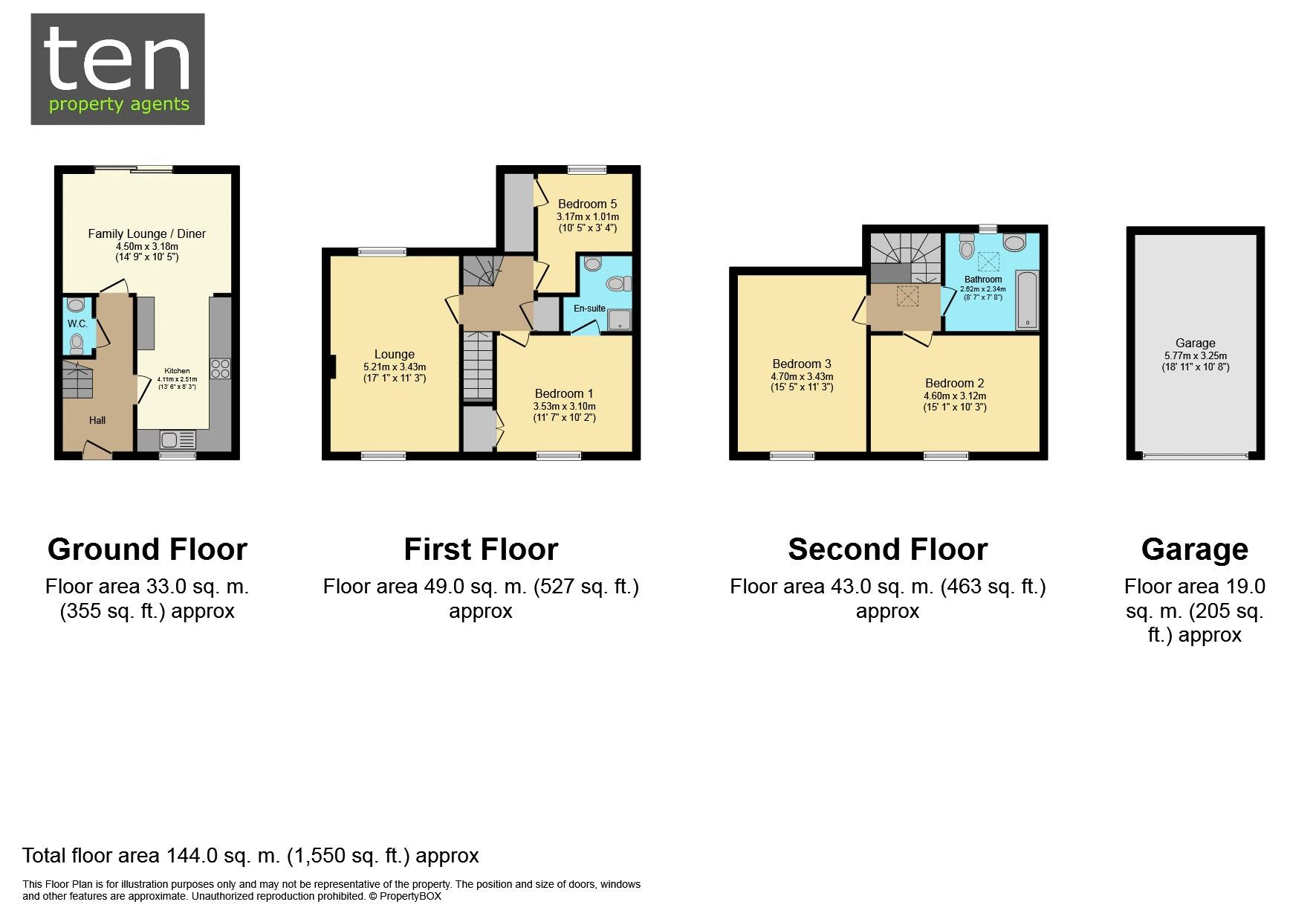 4 Bedrooms Semi-detached house for sale in Bevington Way, Eynesbury, St. Neots PE19