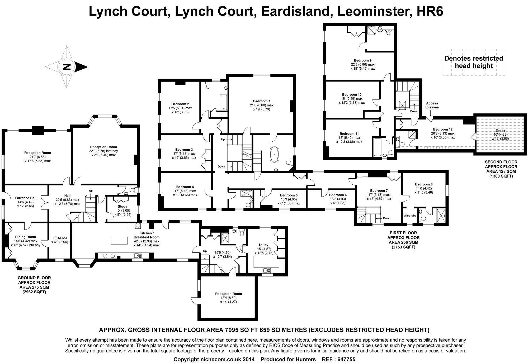 Lynch Court, Eardisland, Leominster HR6, 7 bedroom country house for ...