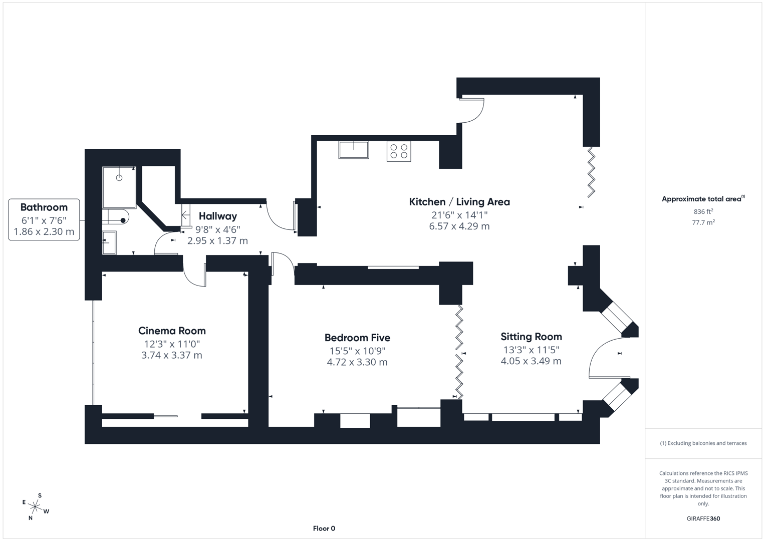 18, Park Avenue, Castleford floorplan