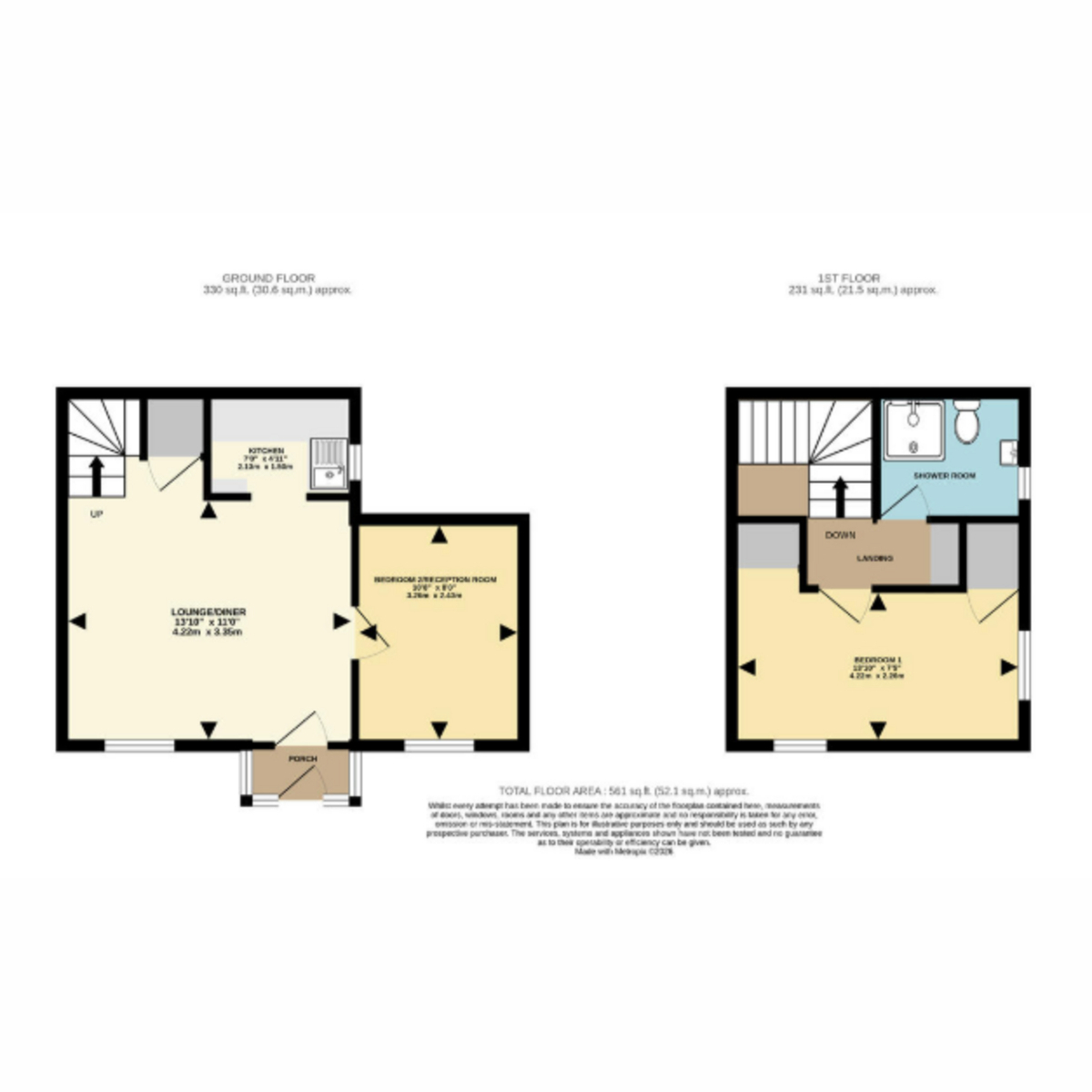 161, Meadowsweet Road, Poole floorplan