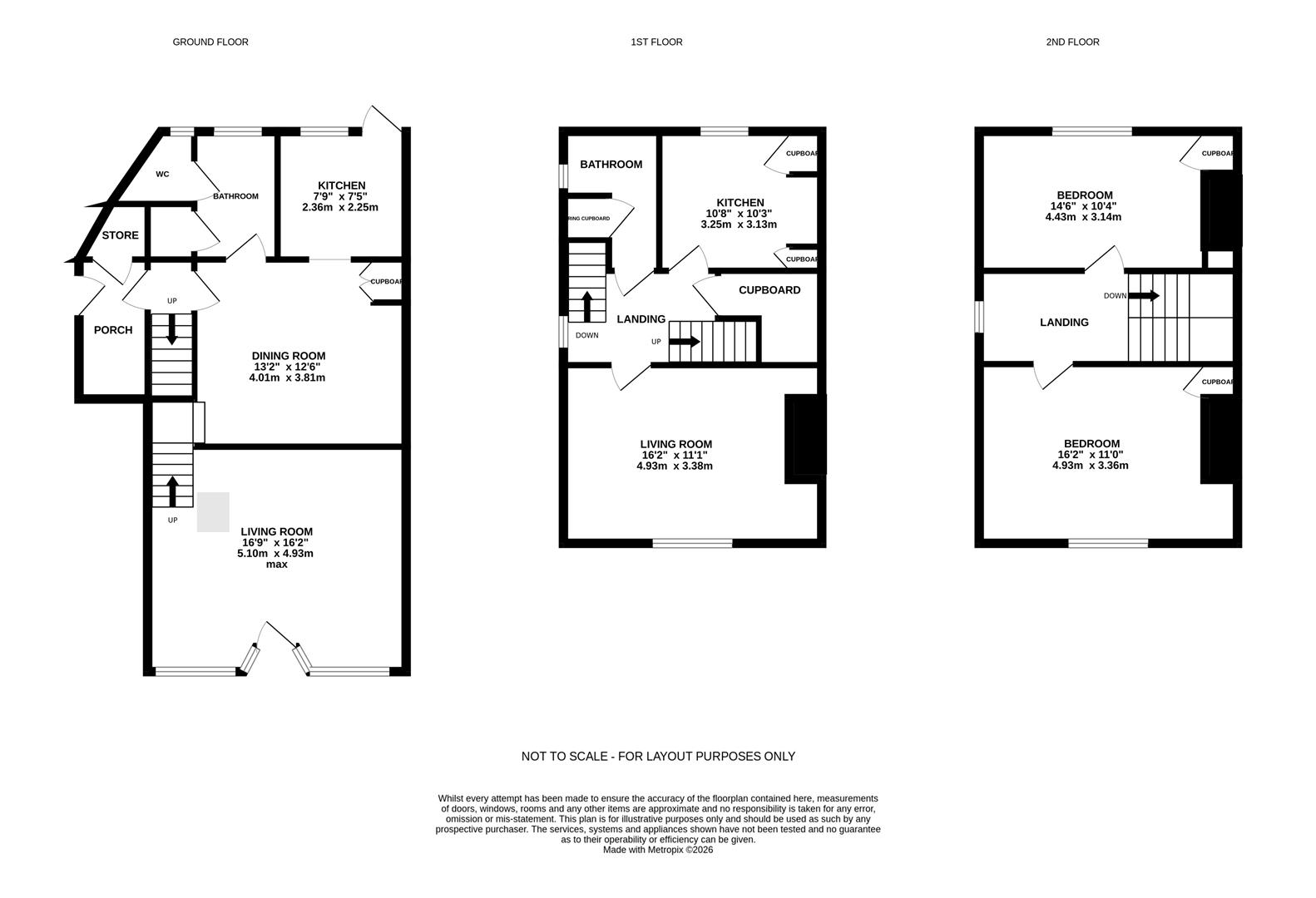 61, All Saints Street, Hastings floorplan