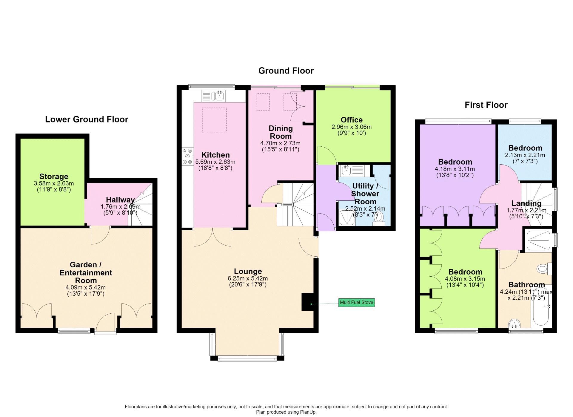12, Fforest Glade, Newport floorplan