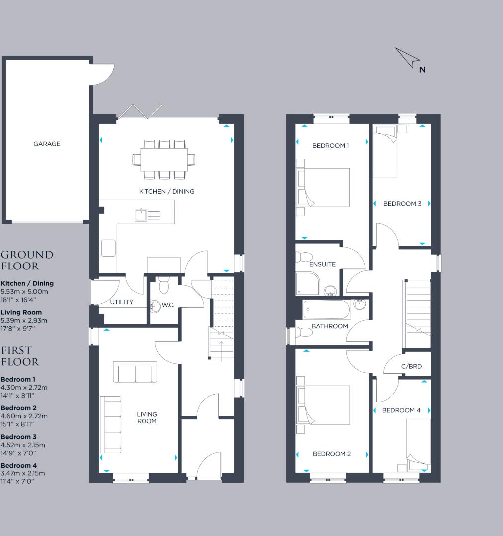 Plot 13, Lake Lane, Frampton On Severn floorplan