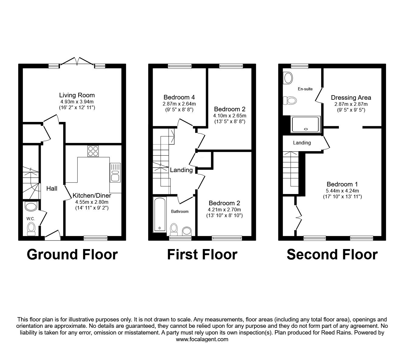 20, Danesdale Drive, Manchester floorplan