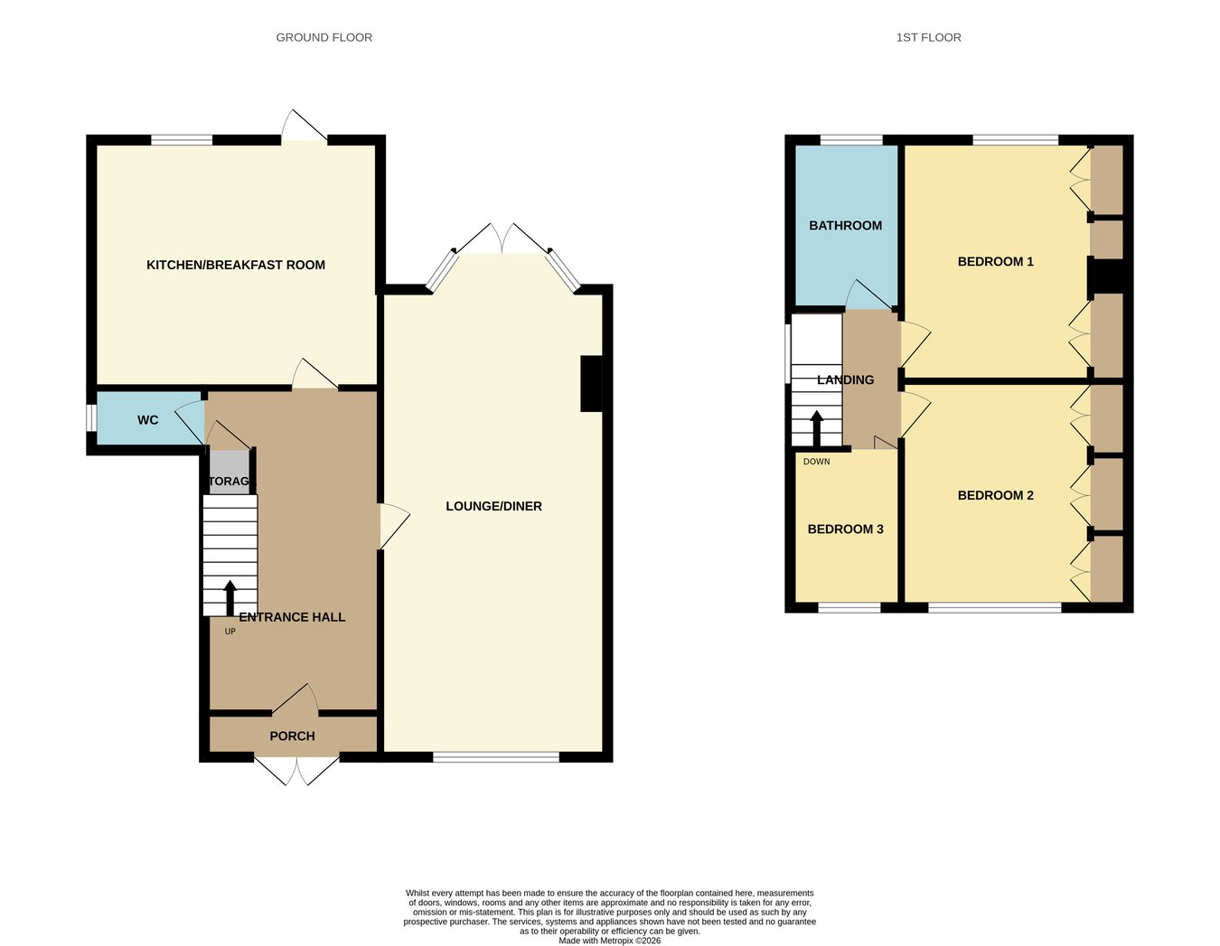 63, Beechdale Avenue, Birmingham floorplan