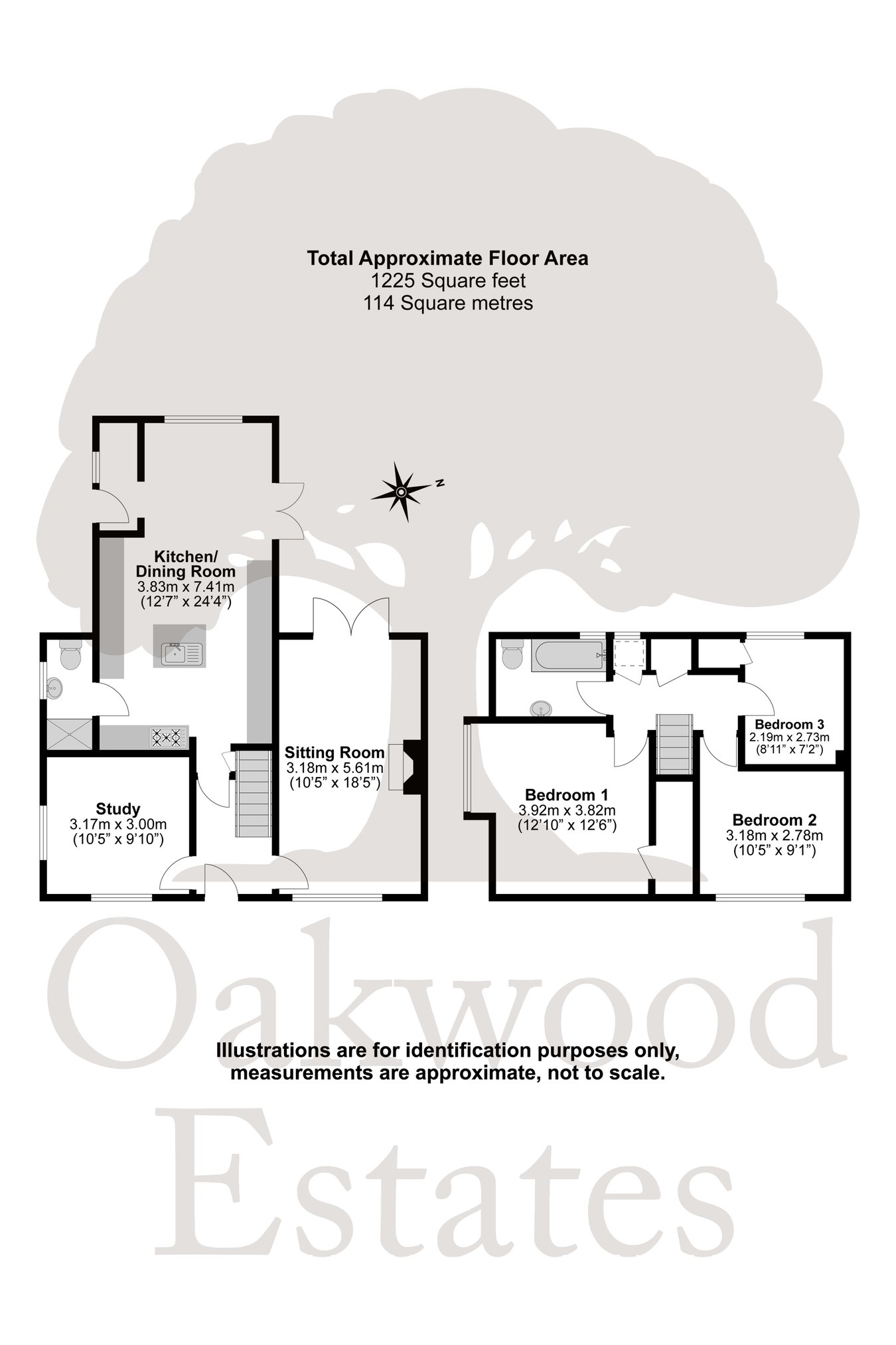 9, Allhusen Gardens, Fulmer floorplan